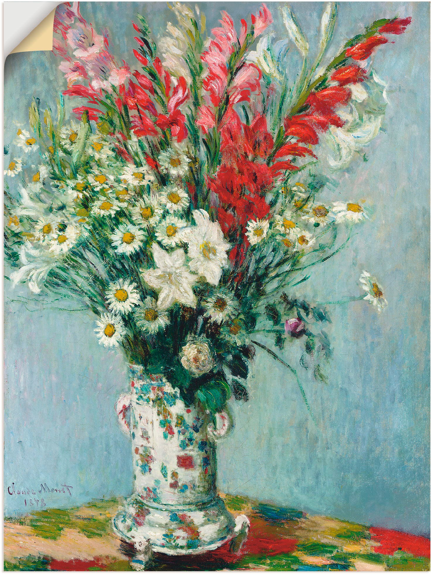 Image of Artland Wandbild »Blumenstrauss«, Arrangements, (1 St.), in vielen Grössen & Produktarten -Leinwandbild, Poster, Wandaufkleber / Wandtattoo auch für Badezimmer geeignet bei Ackermann Versand Schweiz