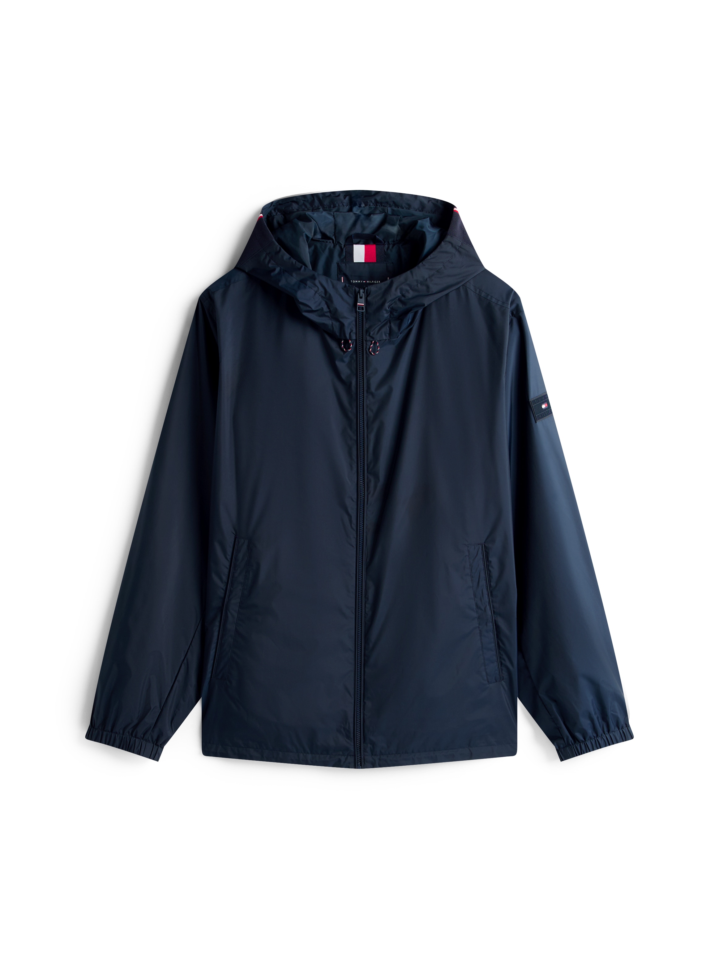 Tommy Hilfiger Big & Tall Outdoorjacke »BT-RWB HOODED JACKET-B«, mit Kapuze, Grosse Grössen