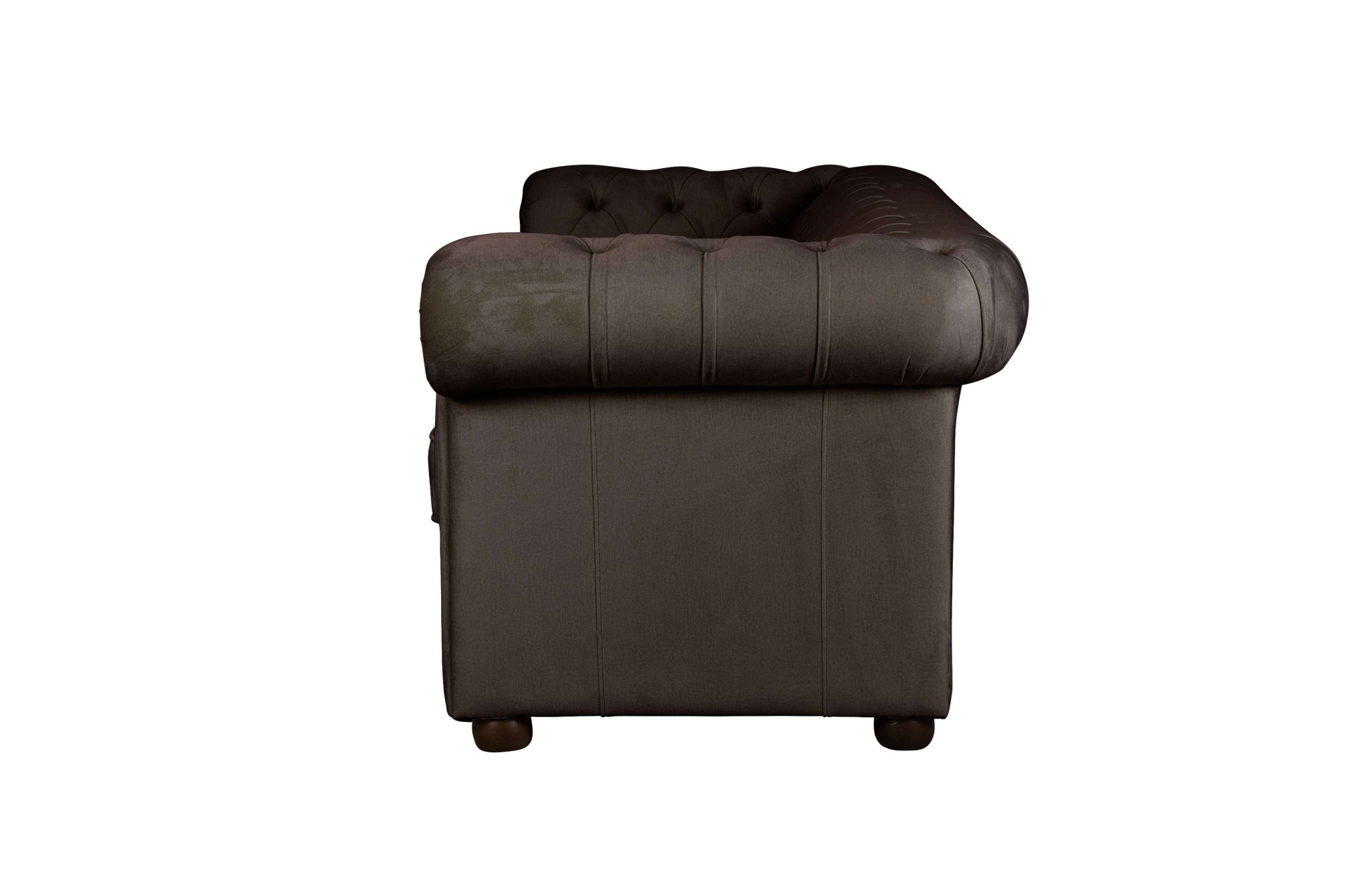Home affaire 2-Sitzer »CHARENTE, Chesterfield-Sofa, Wellenfederung, Masse: B/T/H: 147/89/74 cm«, mit edler Knopfheftung und typischen Armlehnen