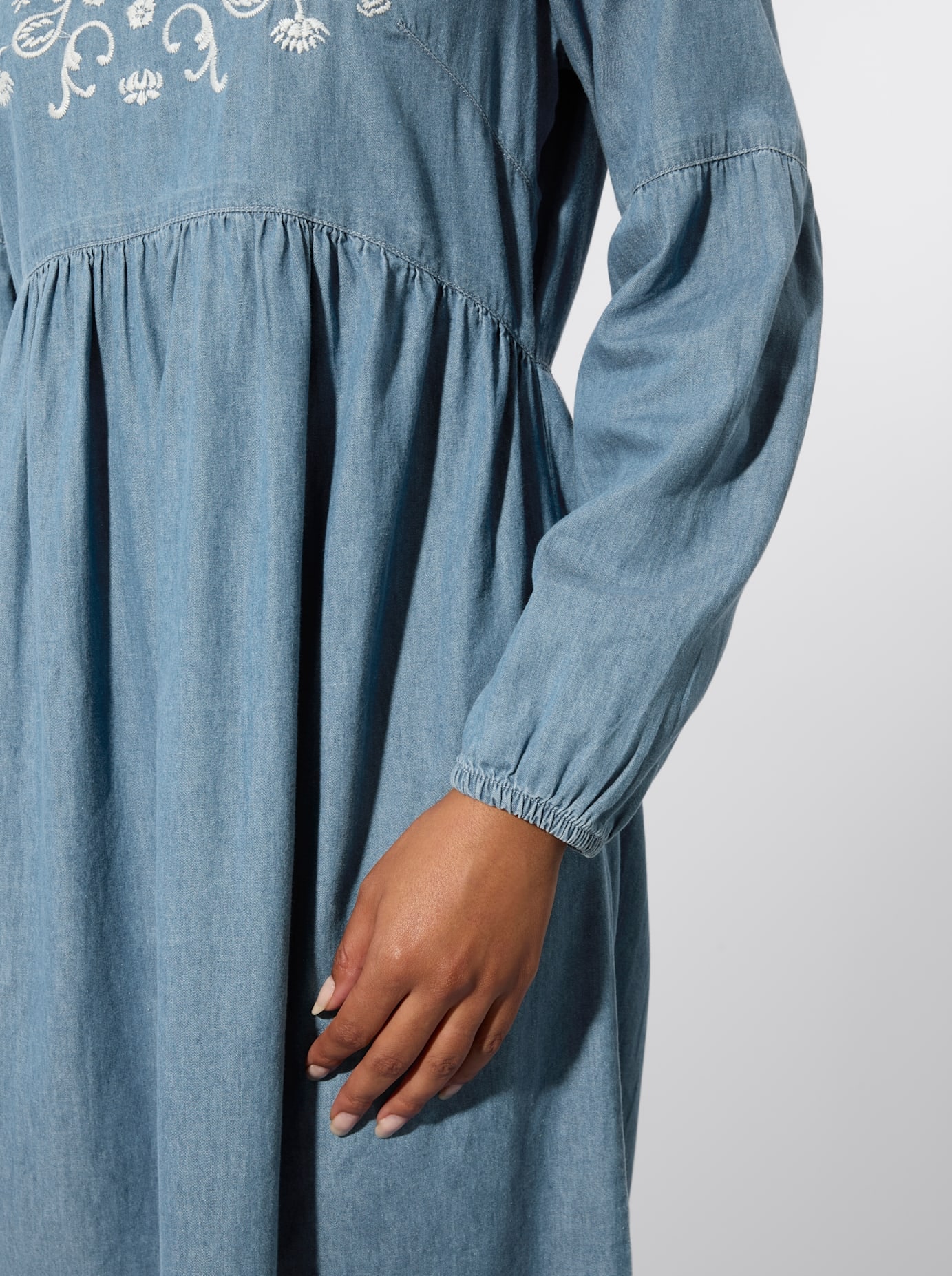 Inspirationen Robe en jean »Jeans-Kleid«