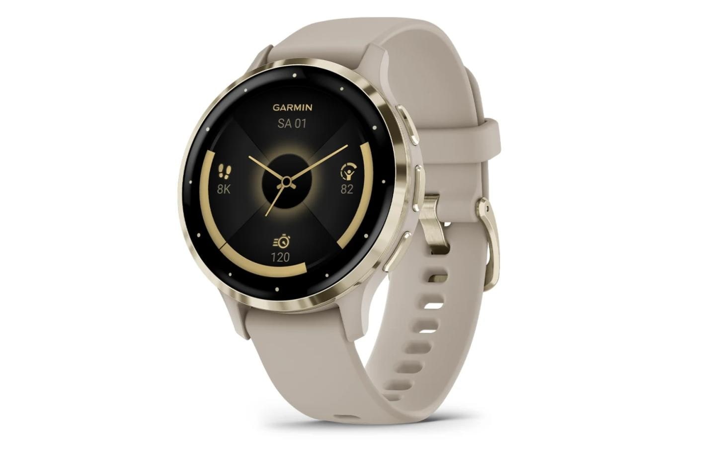 Image of Garmin Smartwatch "Venu 3S French Gray"(/ 1,2 ″)