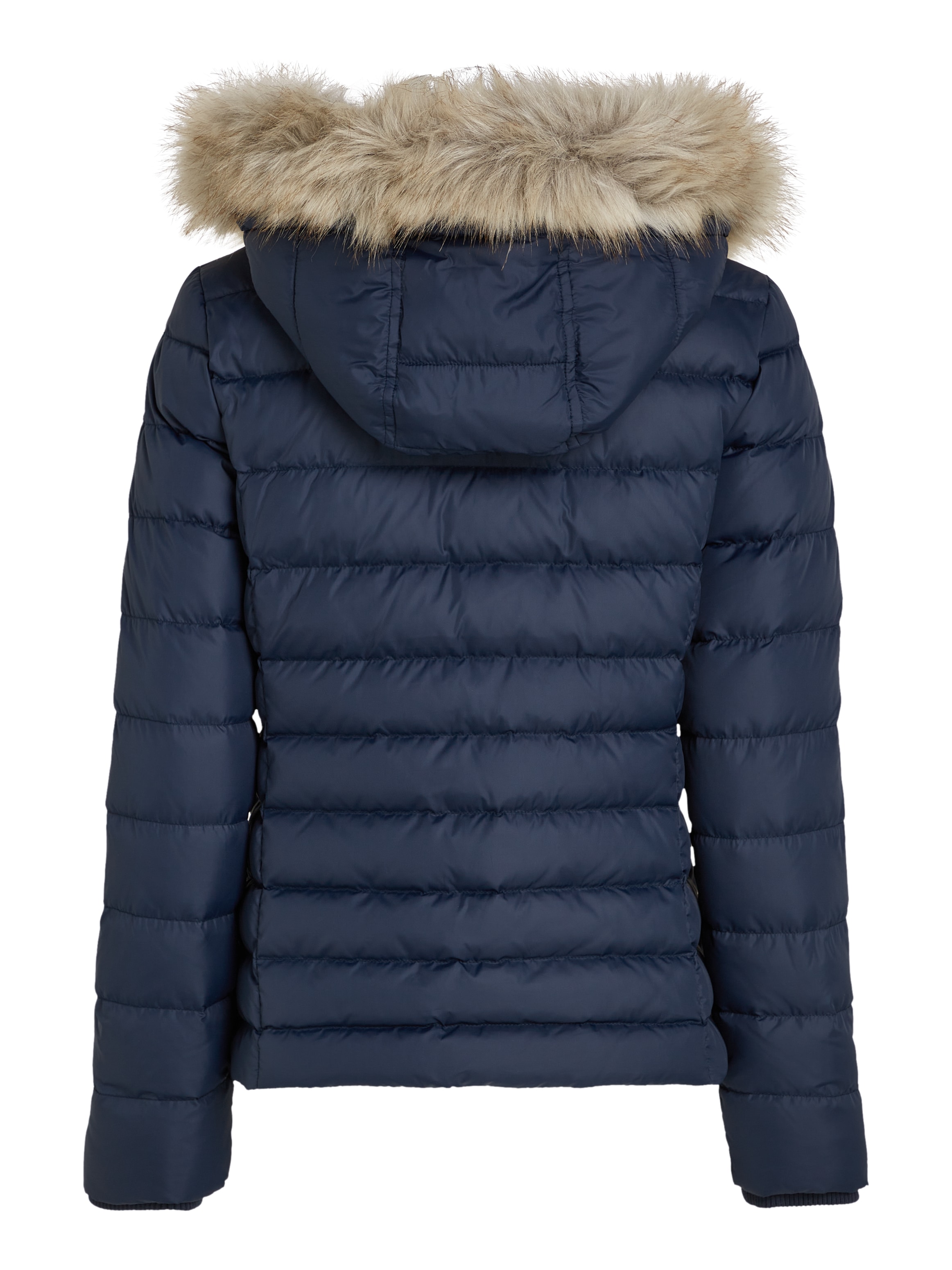 Tommy Jeans Curve Steppjacke »TJW BASIC HOODED DOWN JACKET EXT«, mit Kapuze, in Grossen Grössen, mit Kapuze