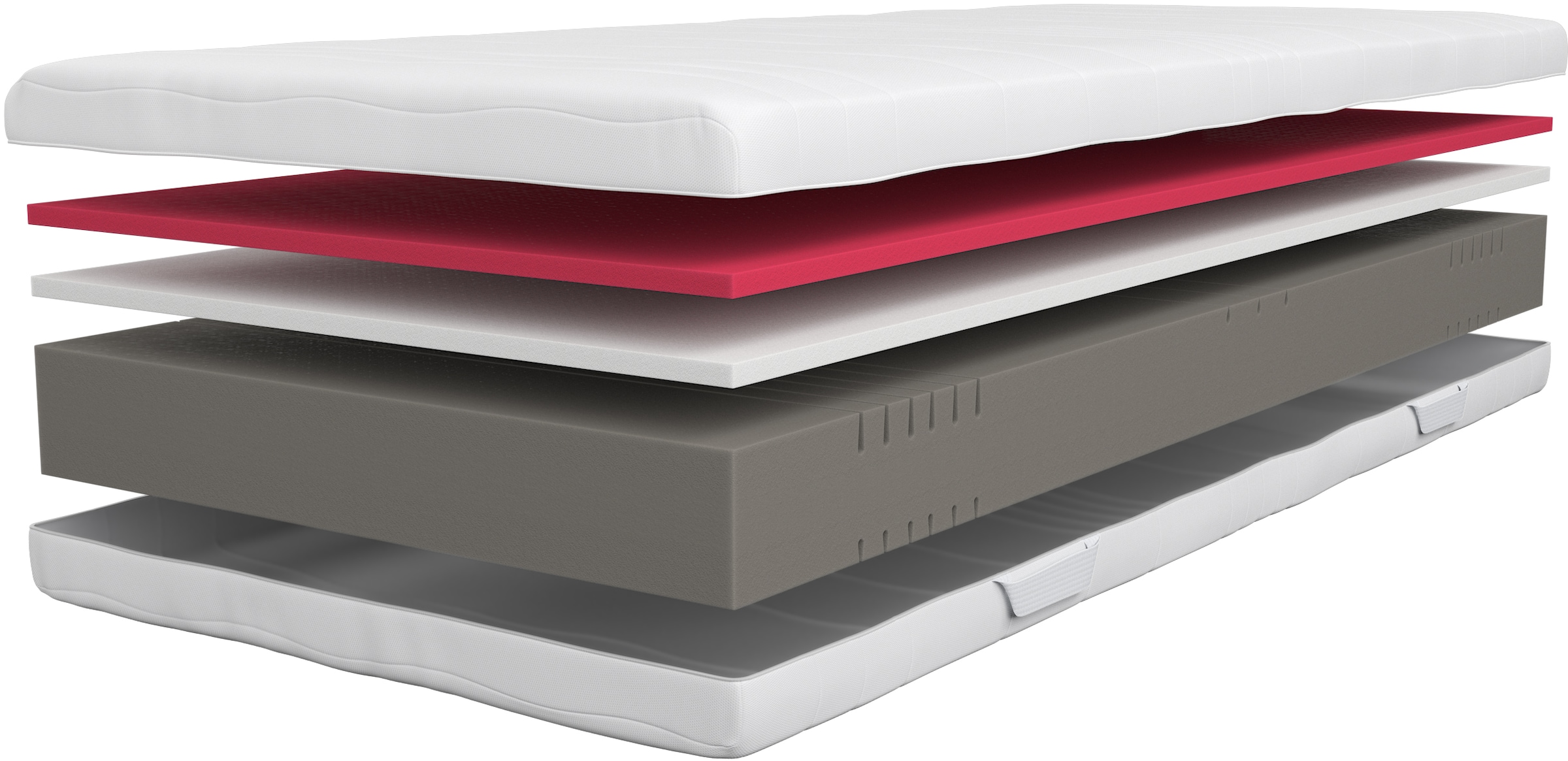 GOODproduct Matelas mousse confort »Feeny, 7 Zonen Wendematratze, 90x200 cm, 140x200 cm & mehr« 19 cm hoch Raumgewicht: 38 kg/m³ 1 cuis tlg. ergonomisch, atmungsaktiv, Matratze mit Visko-Memory-Funktion