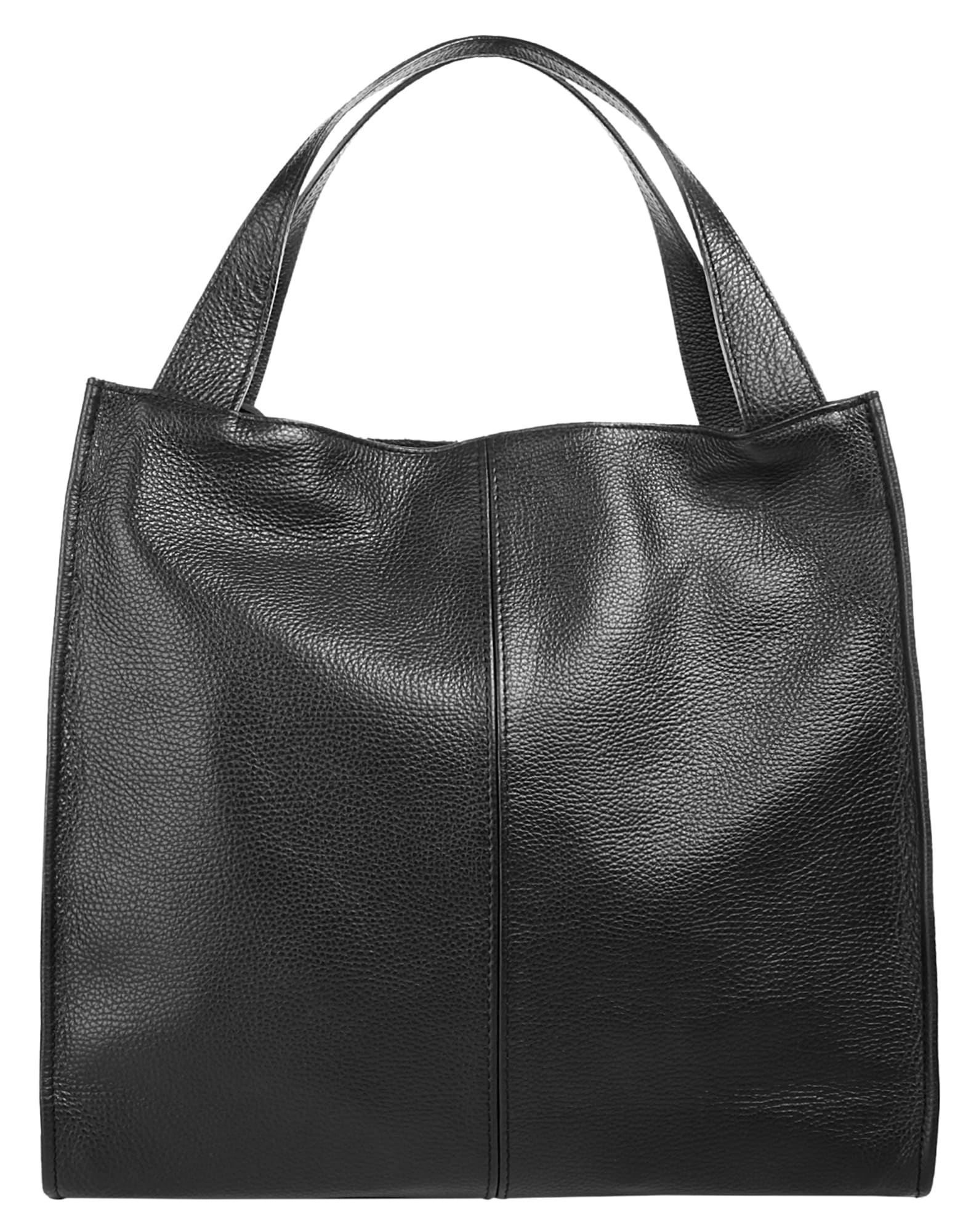 Cluty Shopper, echt Leder, Made in Italy