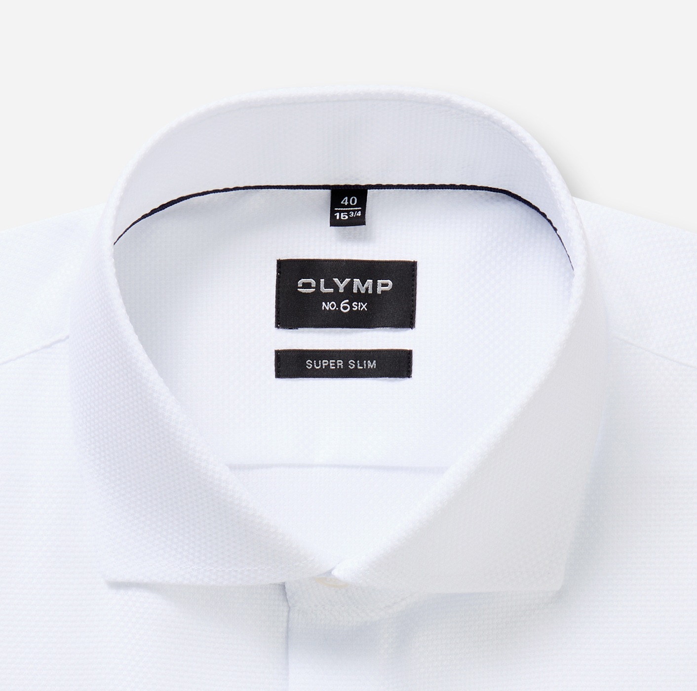 OLYMP Langarmhemd »No 6 six« Royal Kentkragen, Businesshemd, super slim fit