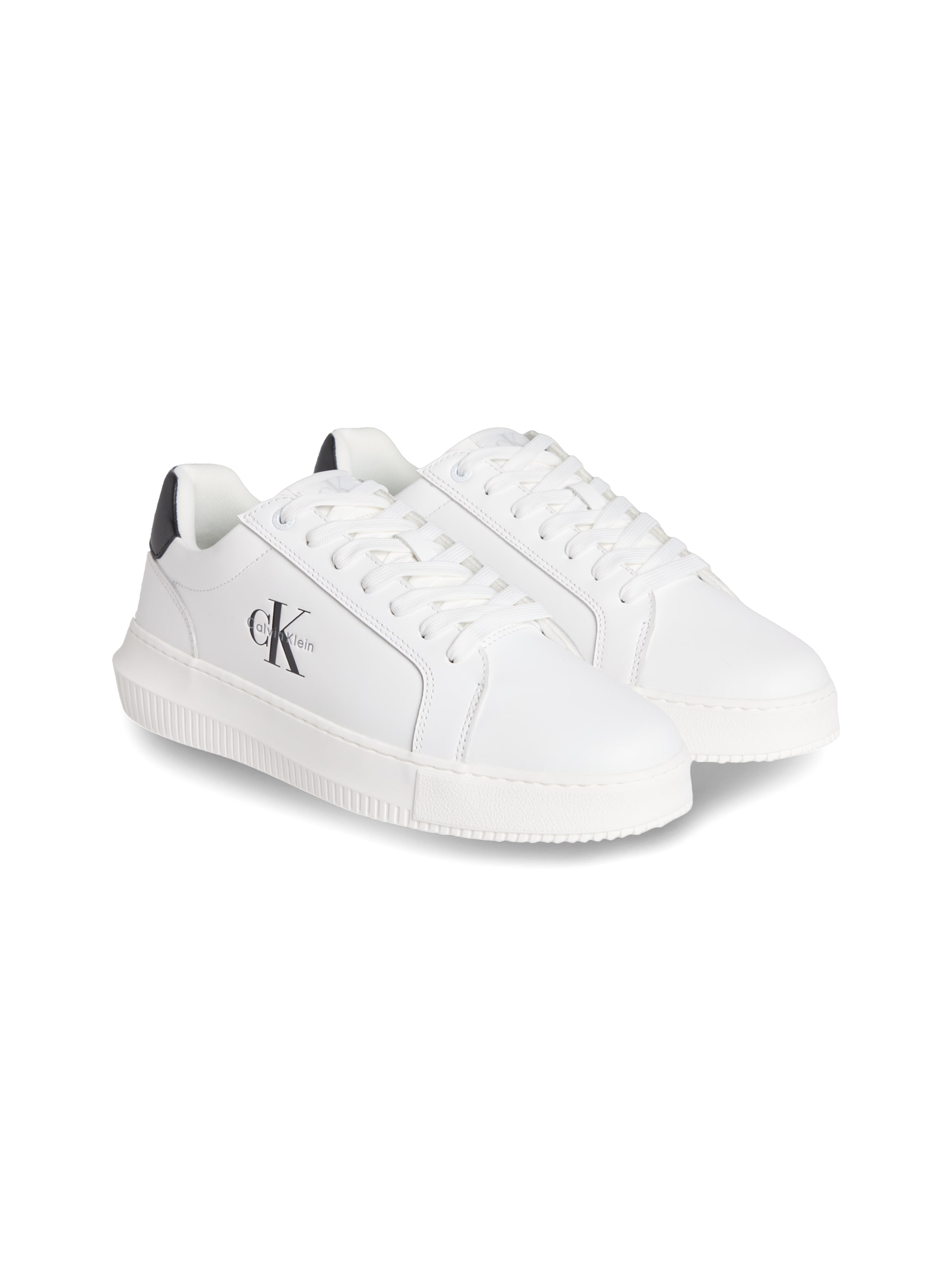 Calvin Klein Jeans Sneakers »CHUNKY CUPSOLE MONO LTH«  Chaussure à lacets, chaussure basse, sneaker de loisirs avec logo latéral