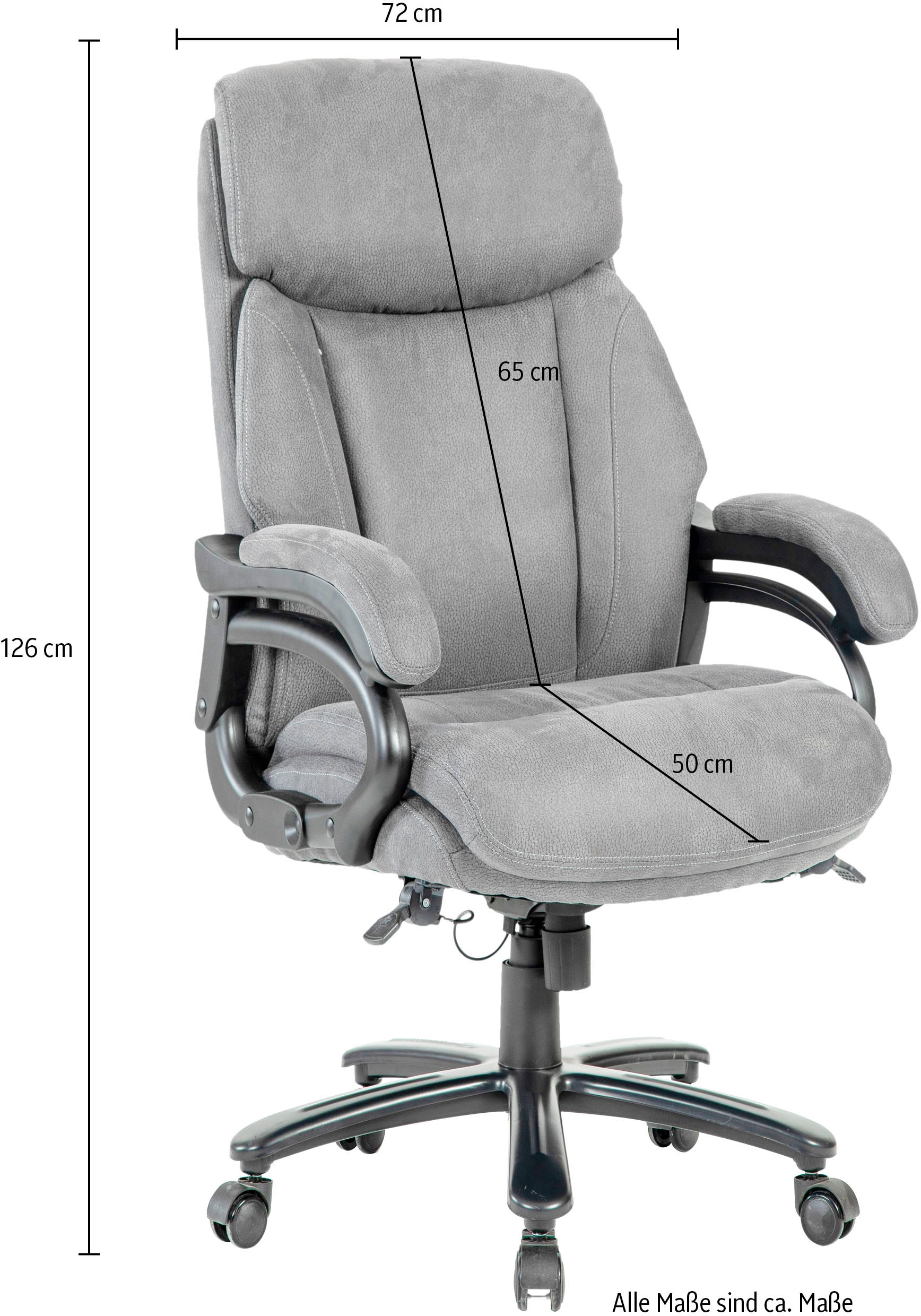 Duo Collection Fauteuil de direction »Ennio« () Ressort, jusqu'à 180kg