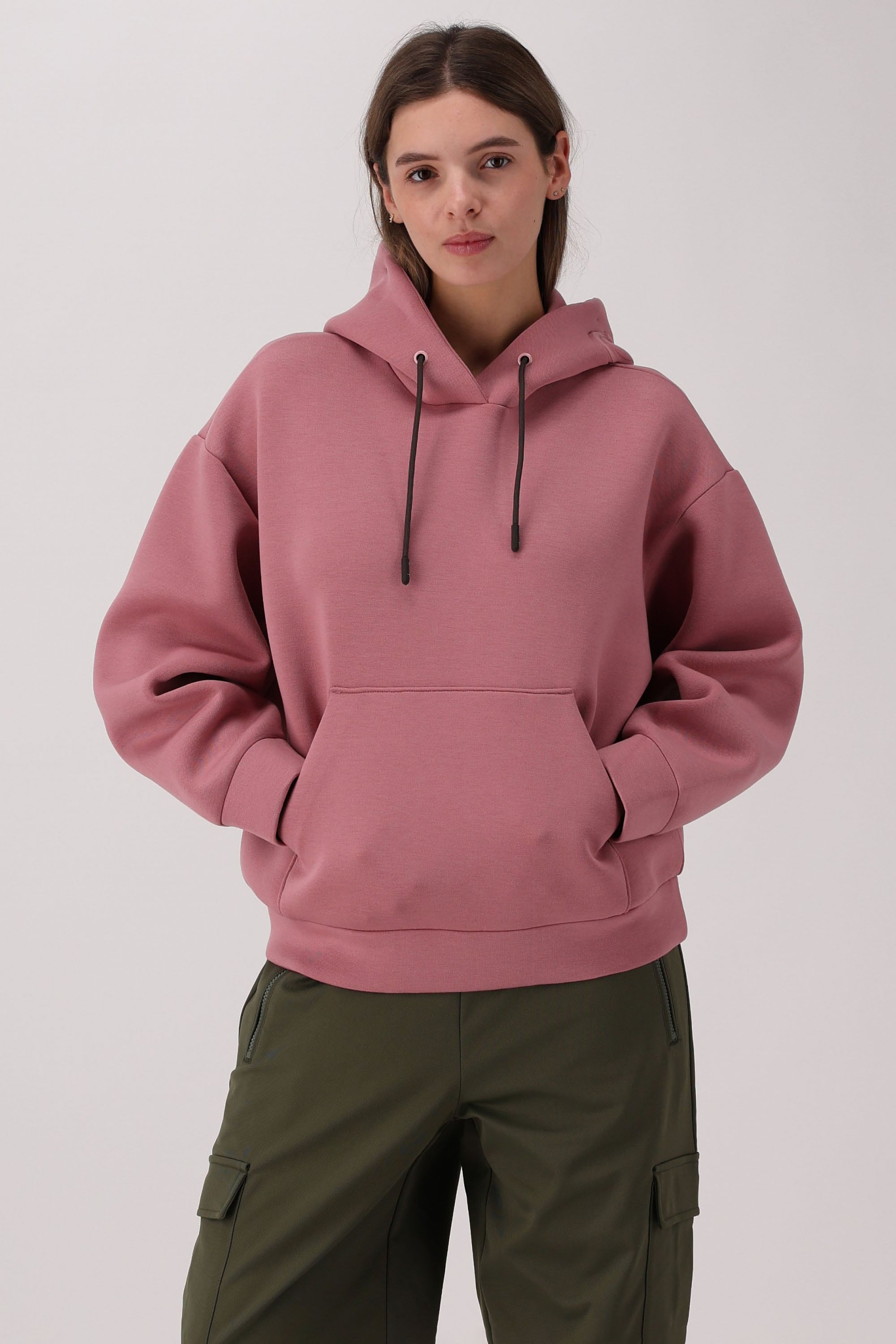 Image of CMP Kapuzenpullover "WOMAN SWEAT FIX HOOD" Oversize-Schnitt, Kängurutasche, Elastisches Gewebe