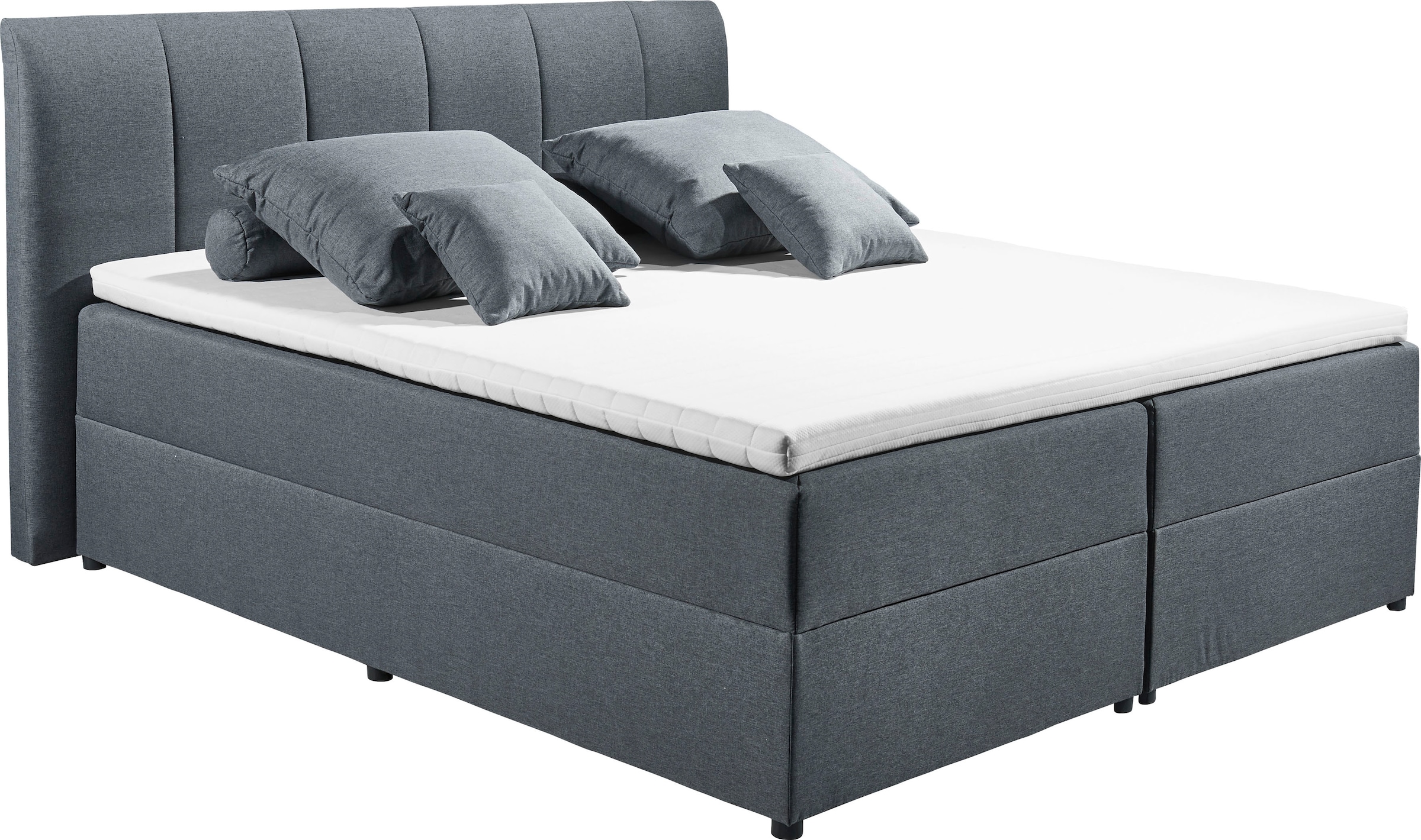 ED EXCITING DESIGN Boxbett »"Granada" inkl. Bettkasten und Topper«, erhältlich in den Grössen 120x200cm & 180x200cm
