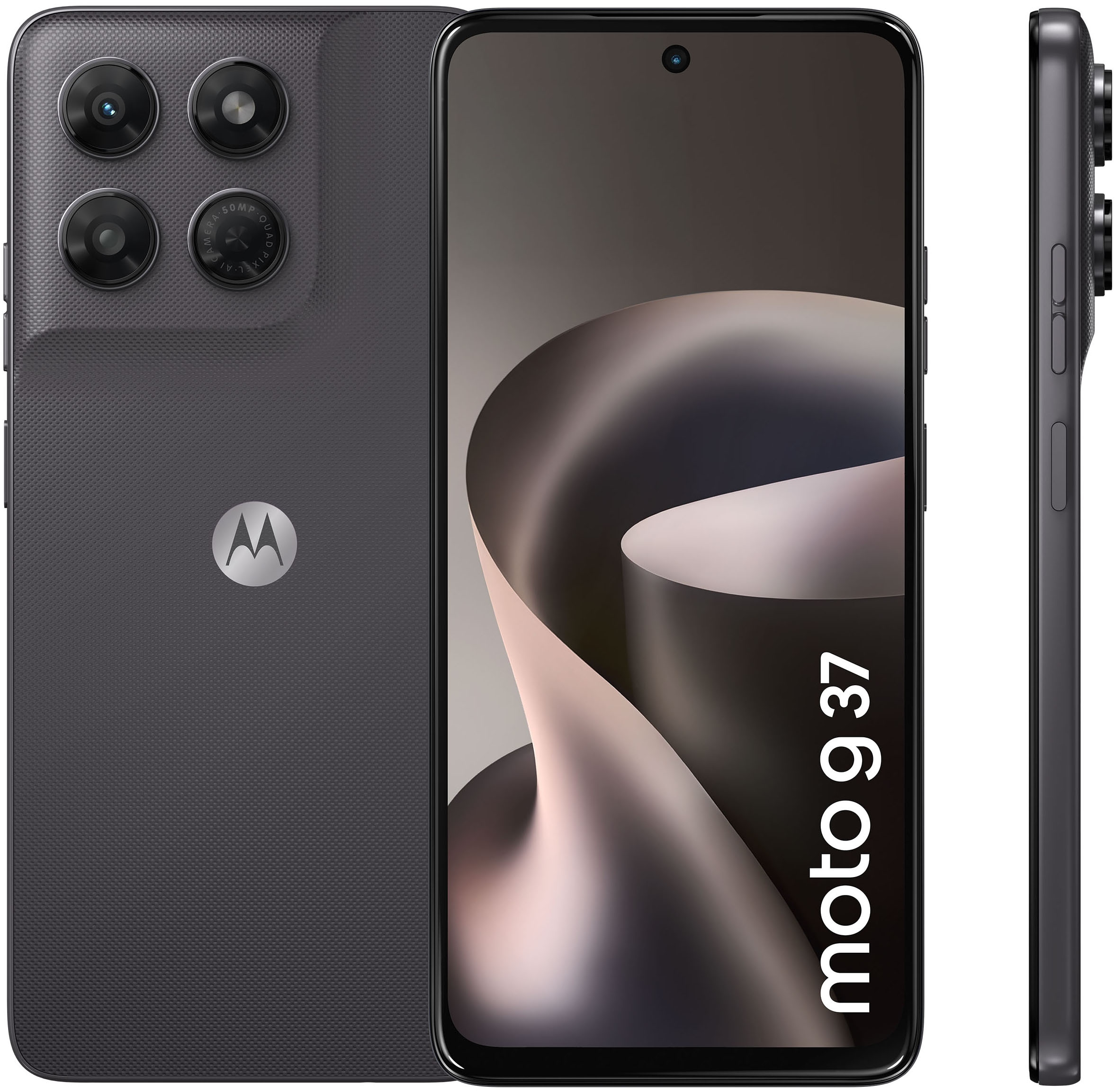 Image of Motorola Smartphone "moto g37 128 GB" PANTONE Impenetrable