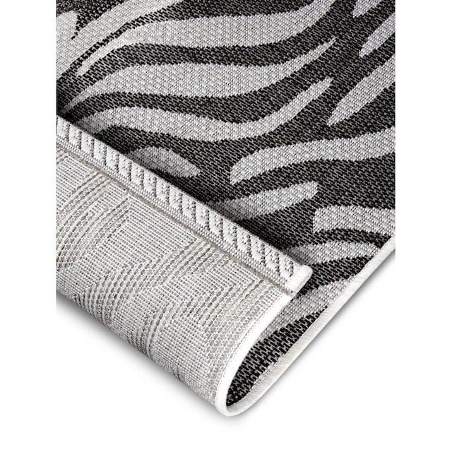 NORTHRUGS Teppich »Cebra«, rechteckig, Flachgewebe Zebra Design, gekettelt,  Robust, Pflegeleicht acheter confortablement