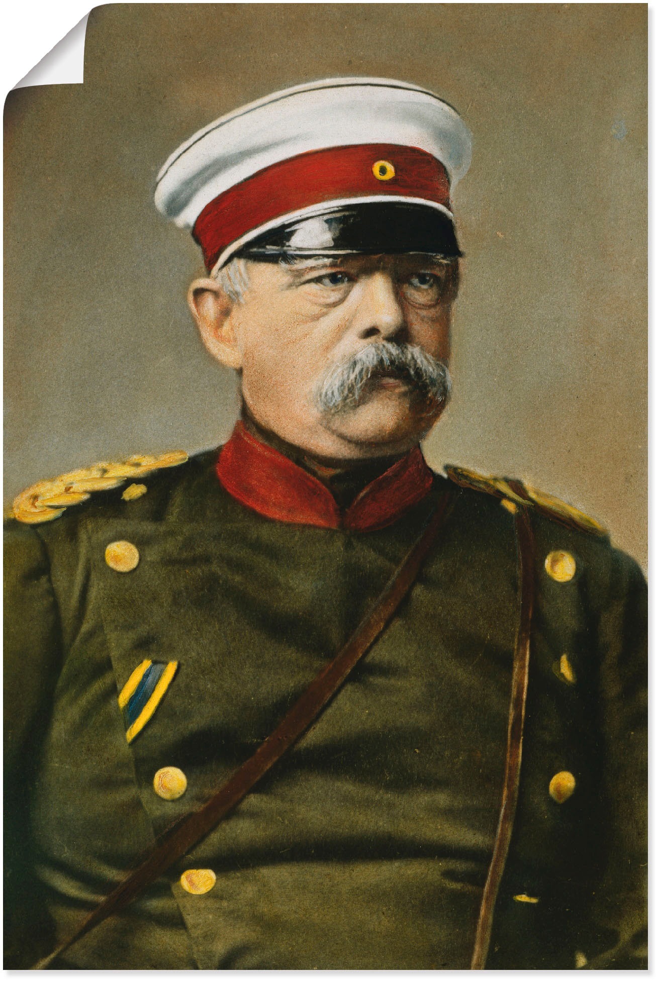 Image of Artland Wandbild »Otto von Bismarck«, Menschen, (1 St.), in vielen Grössen & Produktarten -Leinwandbild, Poster, Wandaufkleber / Wandtattoo auch für Badezimmer geeignet bei Ackermann Versand Schweiz