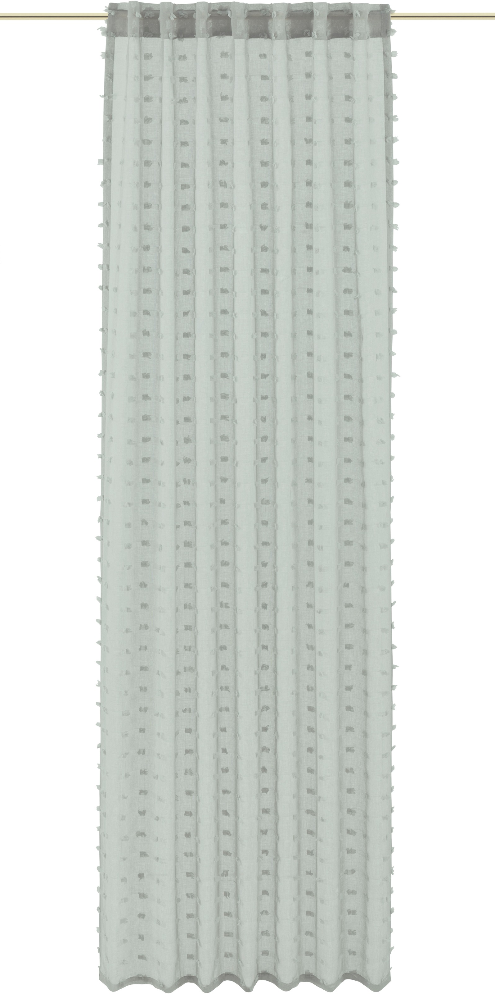 Image of Guido Maria Kretschmer Home&Living Gardine »Belle«, (1 St.), transparent, Scherliqualität mit Fransenoberfläche bei Ackermann Versand Schweiz