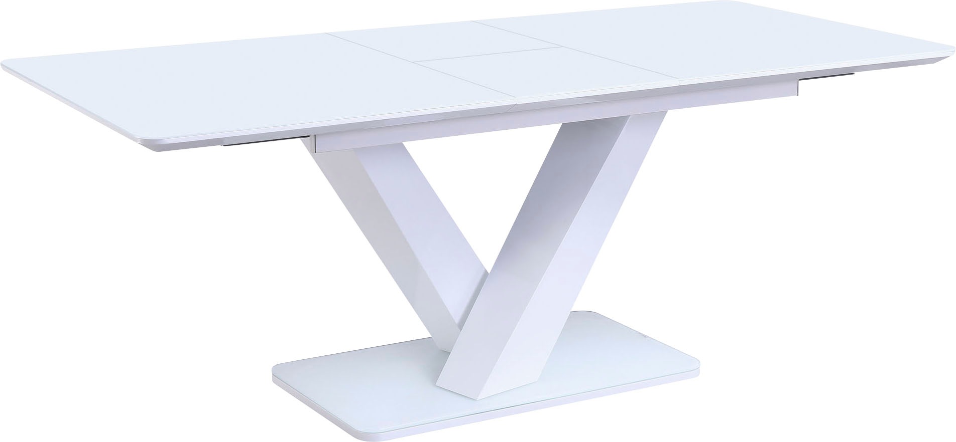 SalesFever Essgruppe, (Set, 5 tlg.), Tisch mit Ausziehfunktion