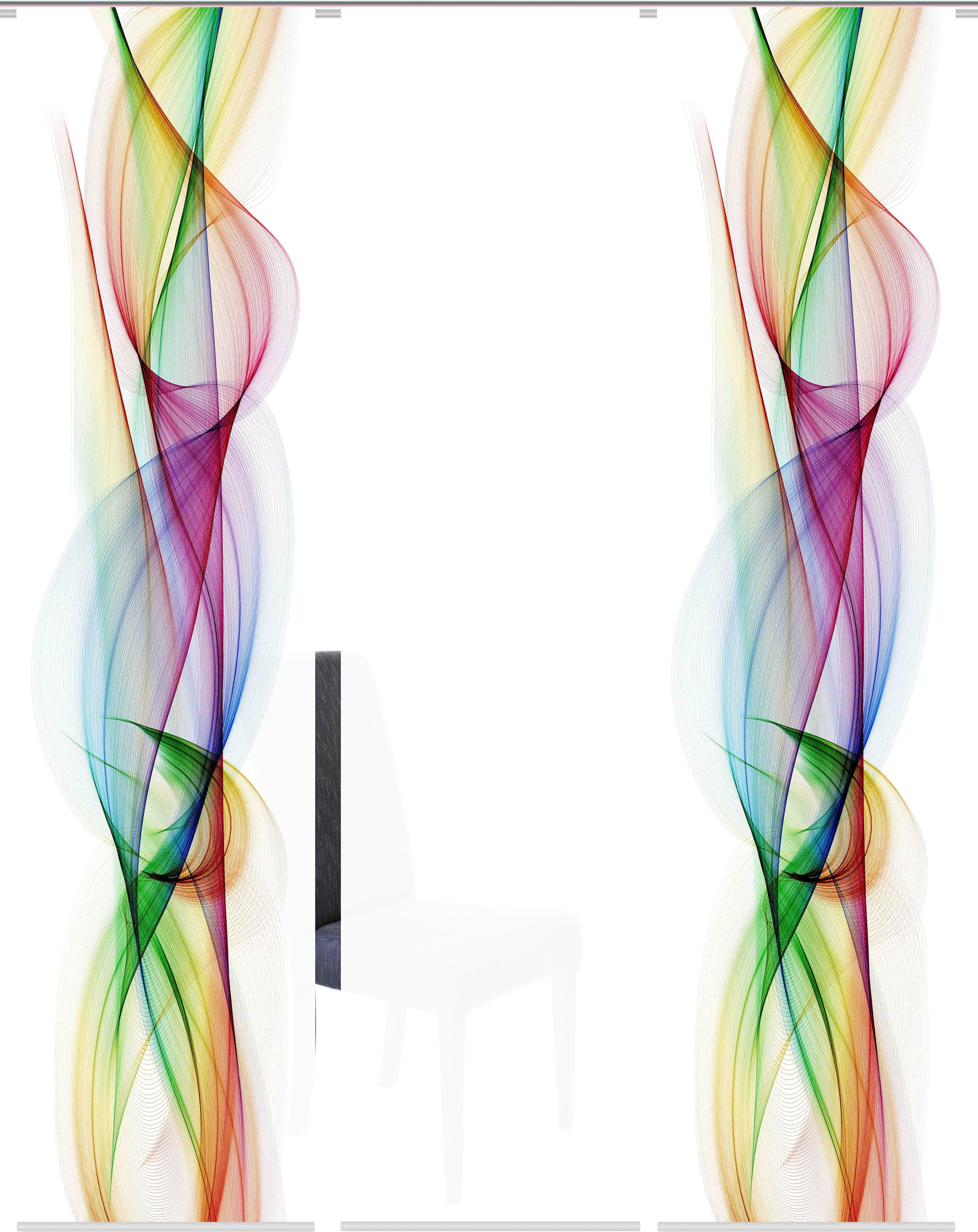 HOME WOHNIDEEN Schiebegardine »BOLGE« Paneelwagen 1 Stk. tlg. DIGITALDRUCK