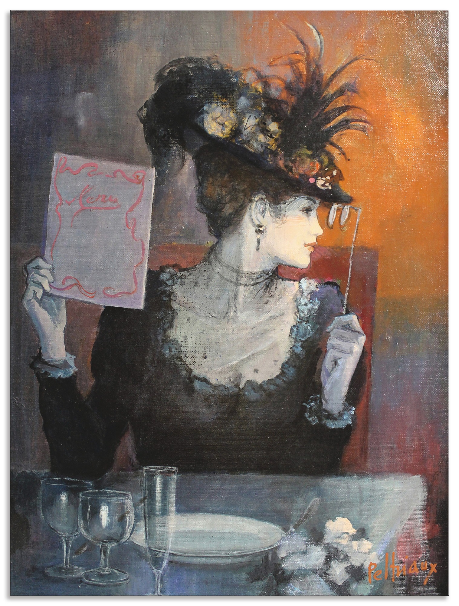 Image of Artland Wandbild »Unentschieden«, Frau, (1 St.), in vielen Grössen & Produktarten - Alubild / Outdoorbild für den Aussenbereich, Leinwandbild, Poster, Wandaufkleber / Wandtattoo auch für Badezimmer geeignet bei Ackermann Versand Schweiz