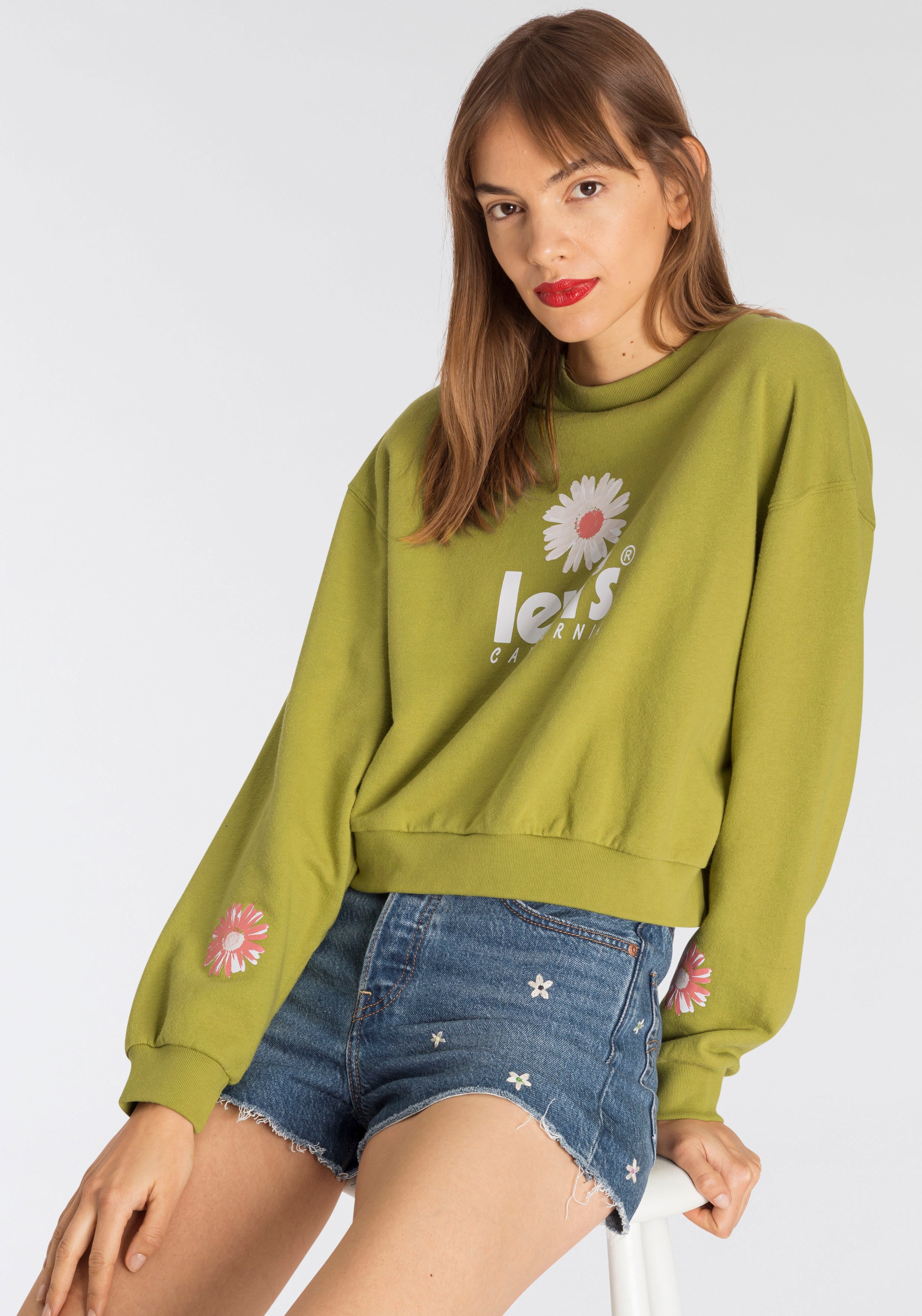 Image of Levi's® Sweatshirt »GRAPHIC VINTAGE CREW«, Weite Ärmel bei Ackermann Versand Schweiz
