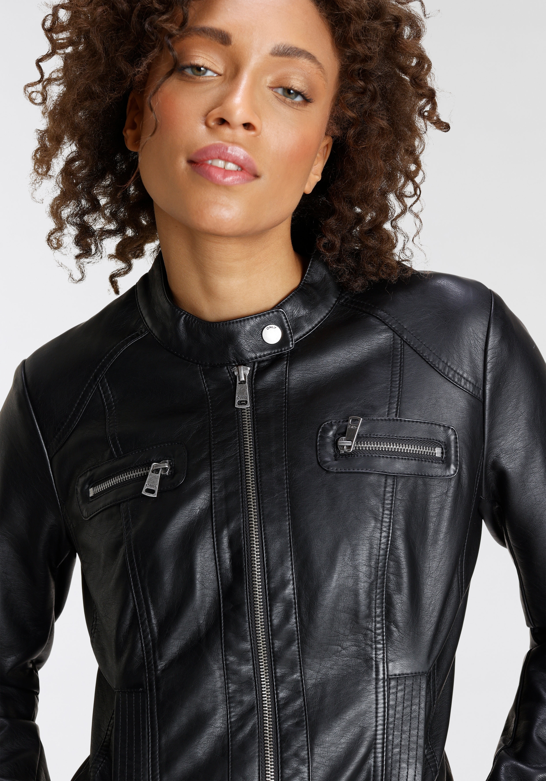 ONLY Lederimitatjacke »ONLBANDIT FAUX LEATHER BIKER«