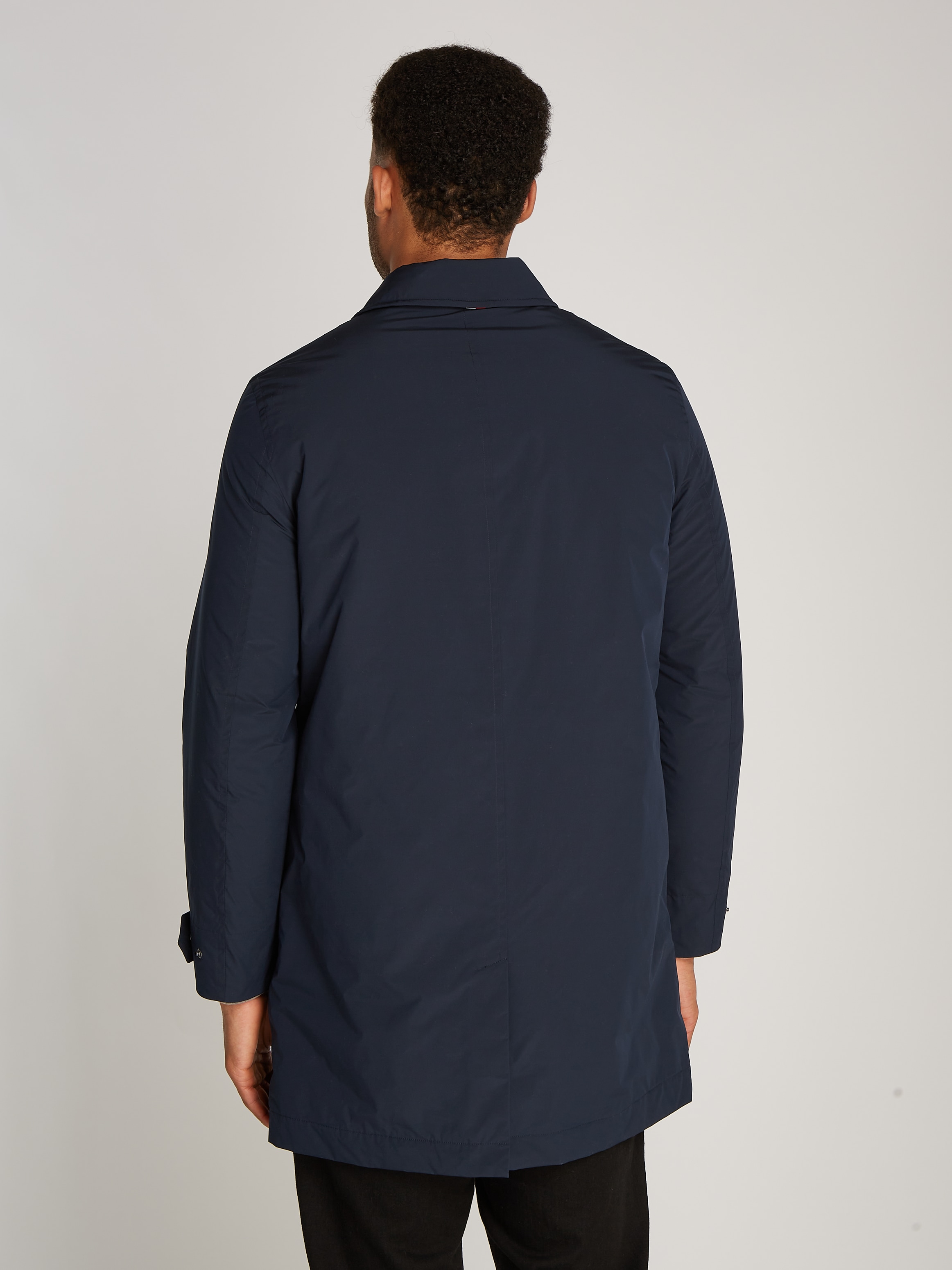 Tommy Hilfiger Kurzmantel »LW PACKABLE CARCOAT«, mit Druckknopfleiste