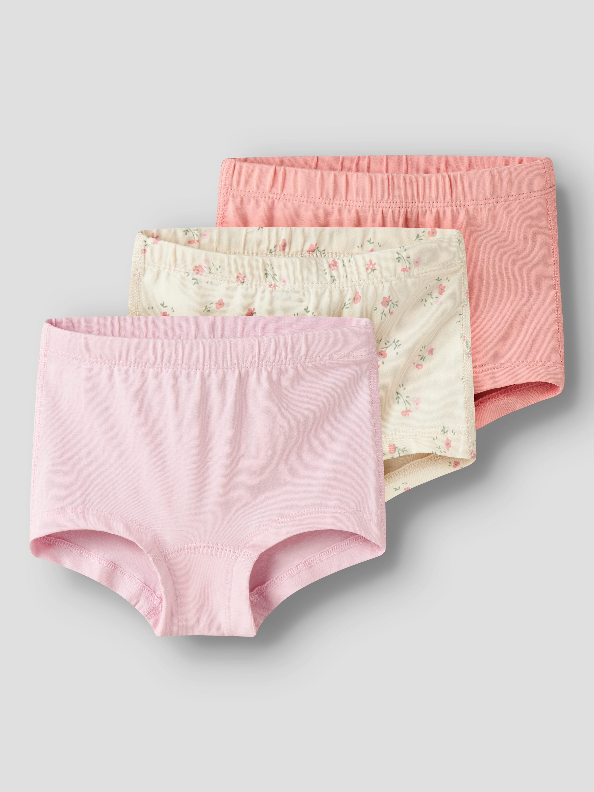 Image of Name It Panty "NMFTIGHTS 3P FLOWER NOOS" Packung, 3 Stk.