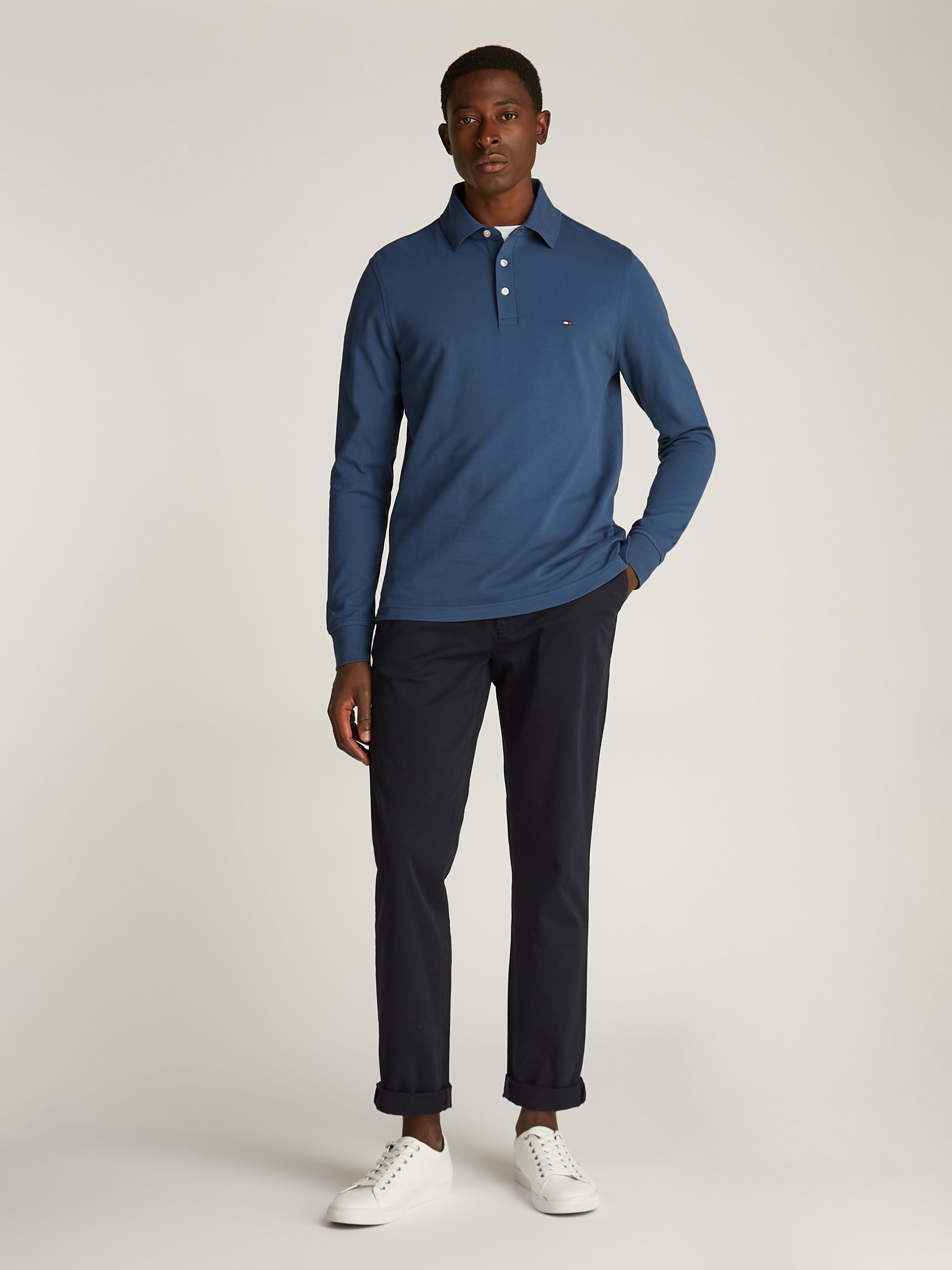 Tommy Hilfiger Langarm-Poloshirt »1985 SLIM LS POLO«