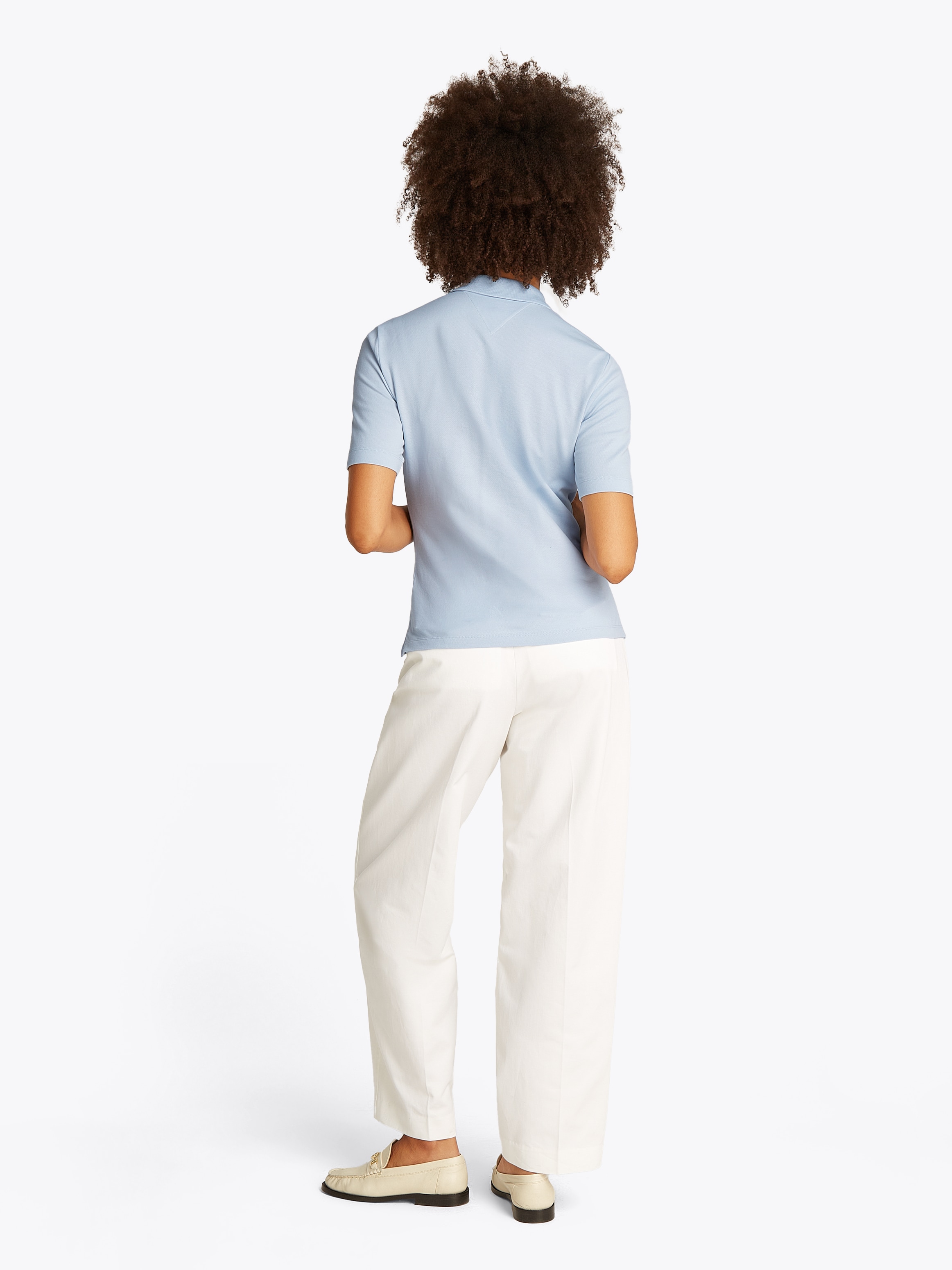 Tommy Hilfiger Poloshirt »1985 Regular Fit Pique Premium Polo«, mit Logo-Stickerei, mit Seitenschlitzen