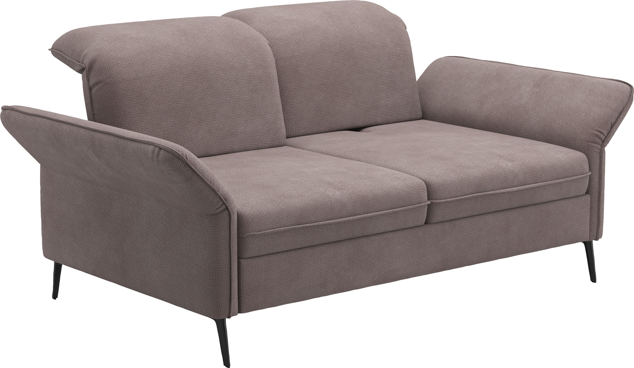 sit&more 2,5-Sitzer »Emely, inkl. Sitztiefenverstellung«, wahlweise mit Bettfunktion, Kopf- & Armteilverstellung