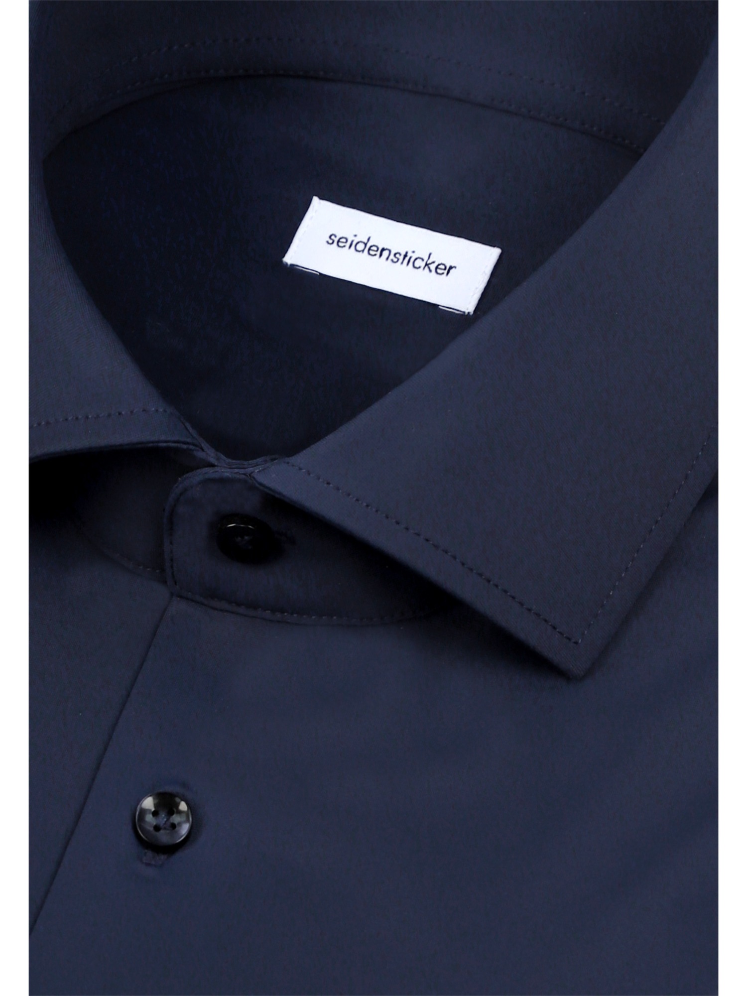 seidensticker Businesshemd »Schwarze Rose« Slim 1/1 Kentkragen Uni