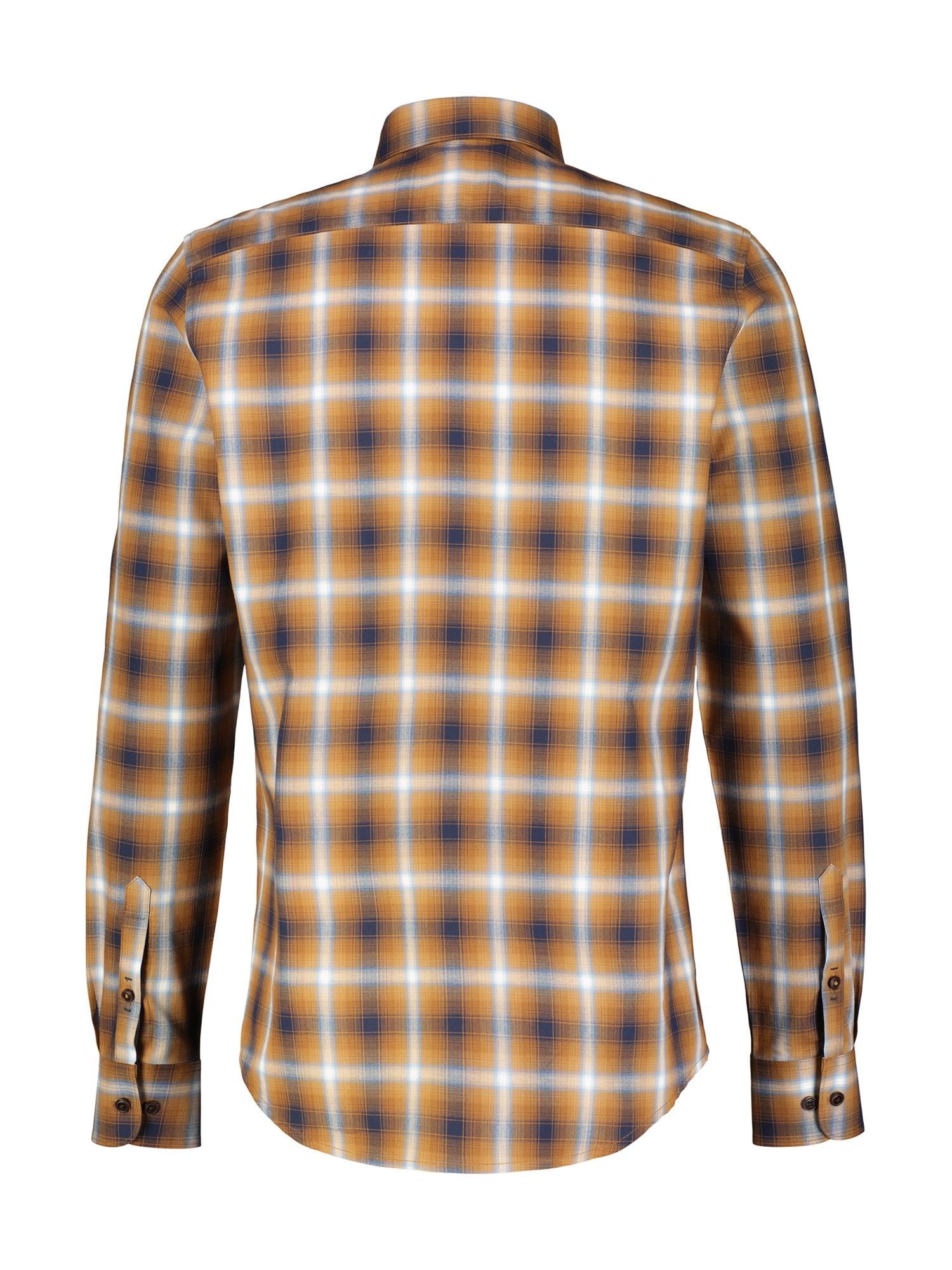 LERROS Chemise à carreaux »Karohemd mit Fischgratstruktur«