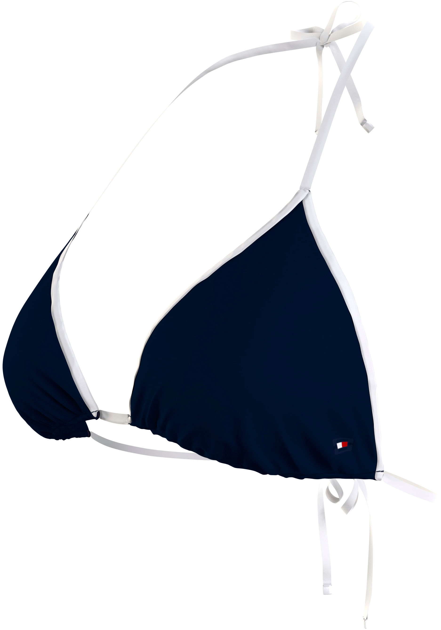 Tommy Hilfiger Swimwear Triangel-Bikini-Top »TRIANGLE RP«, mit kontrastfarbenen Details