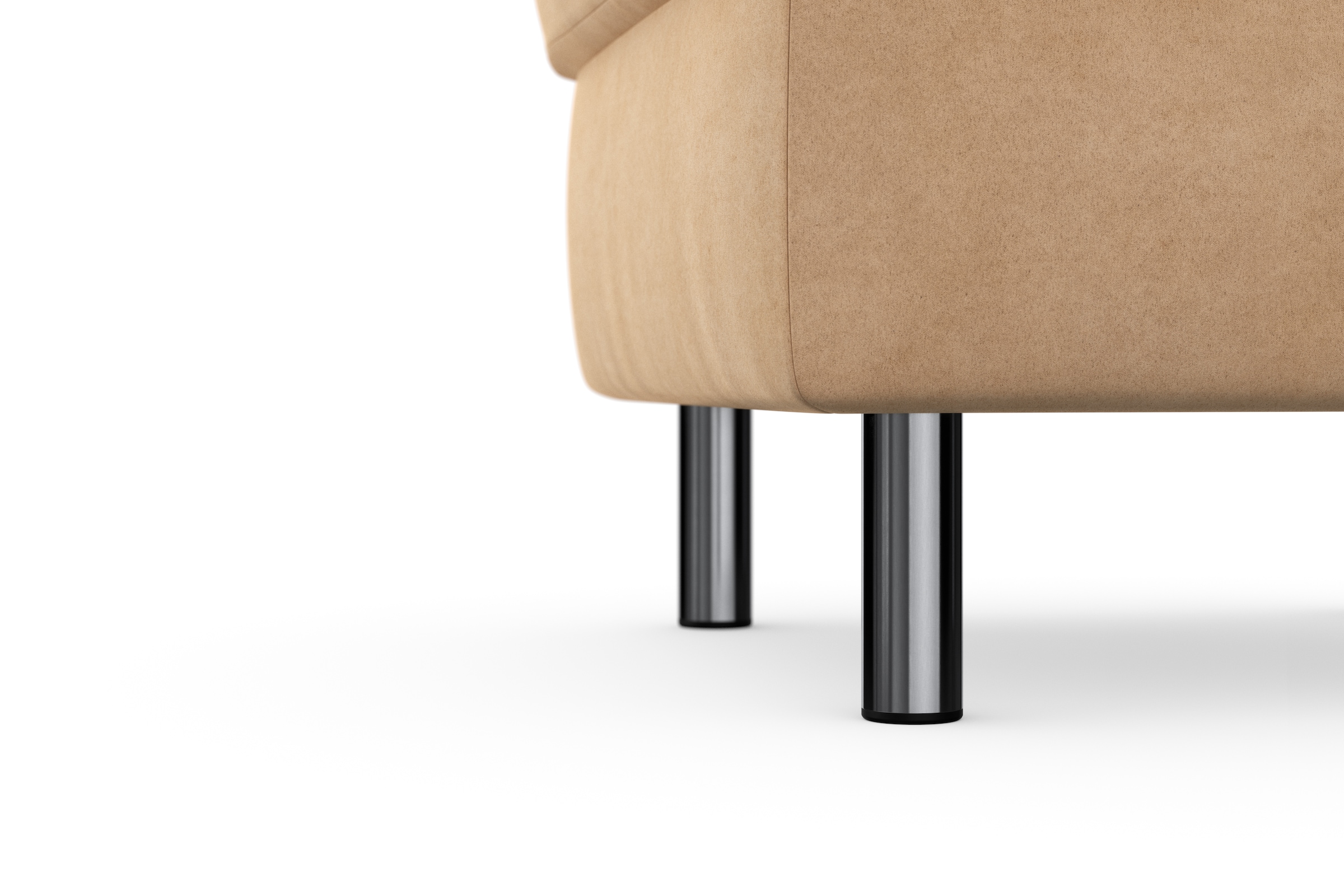 sit&more Stauraumhocker »Sinatra« Sitzfläche ist abnehmbar, chromfarbene Metallfüsse