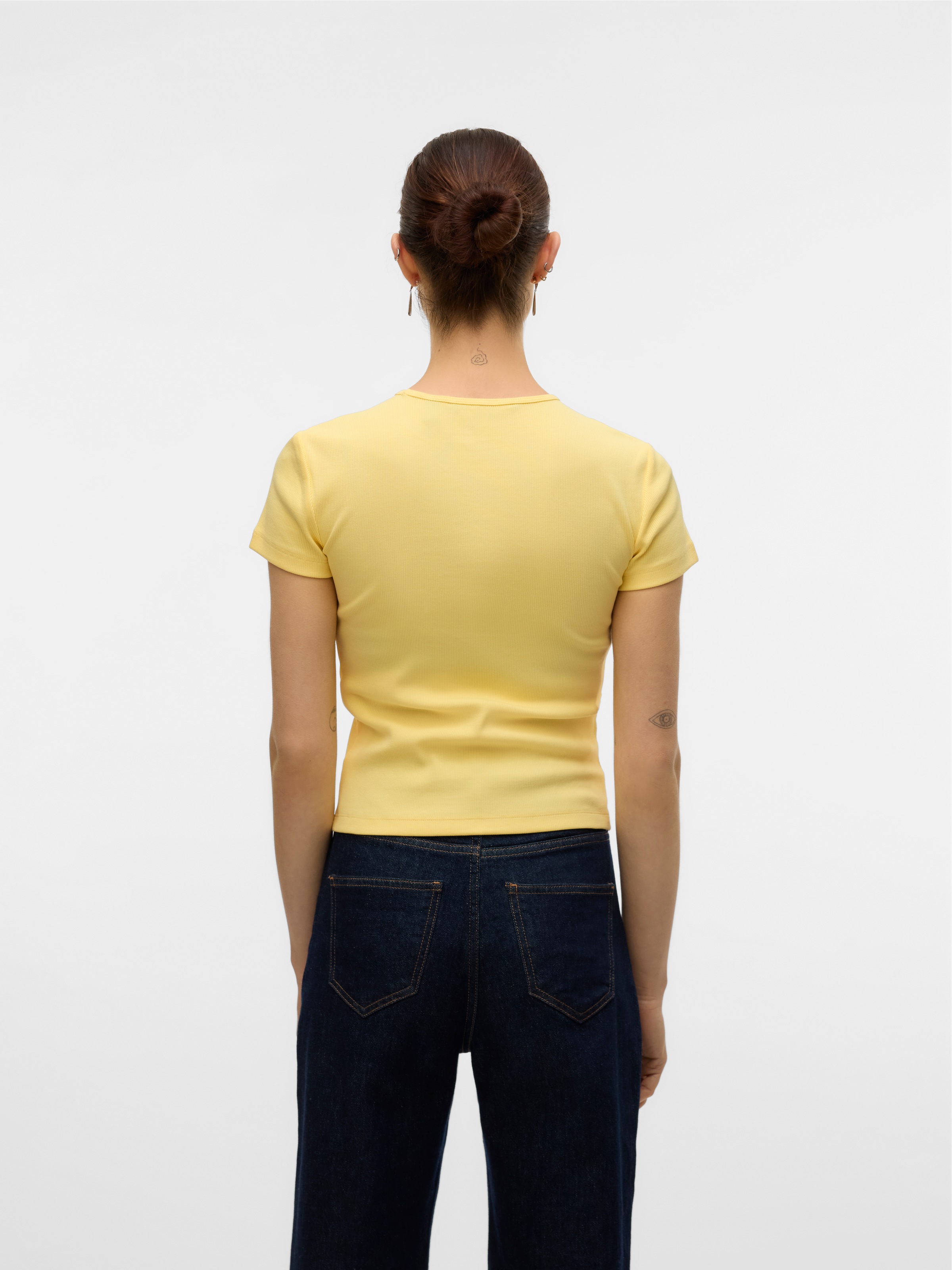 Vero Moda Rundhalsshirt »VMCHLOE SS SHORT TOP JRS NOOS«