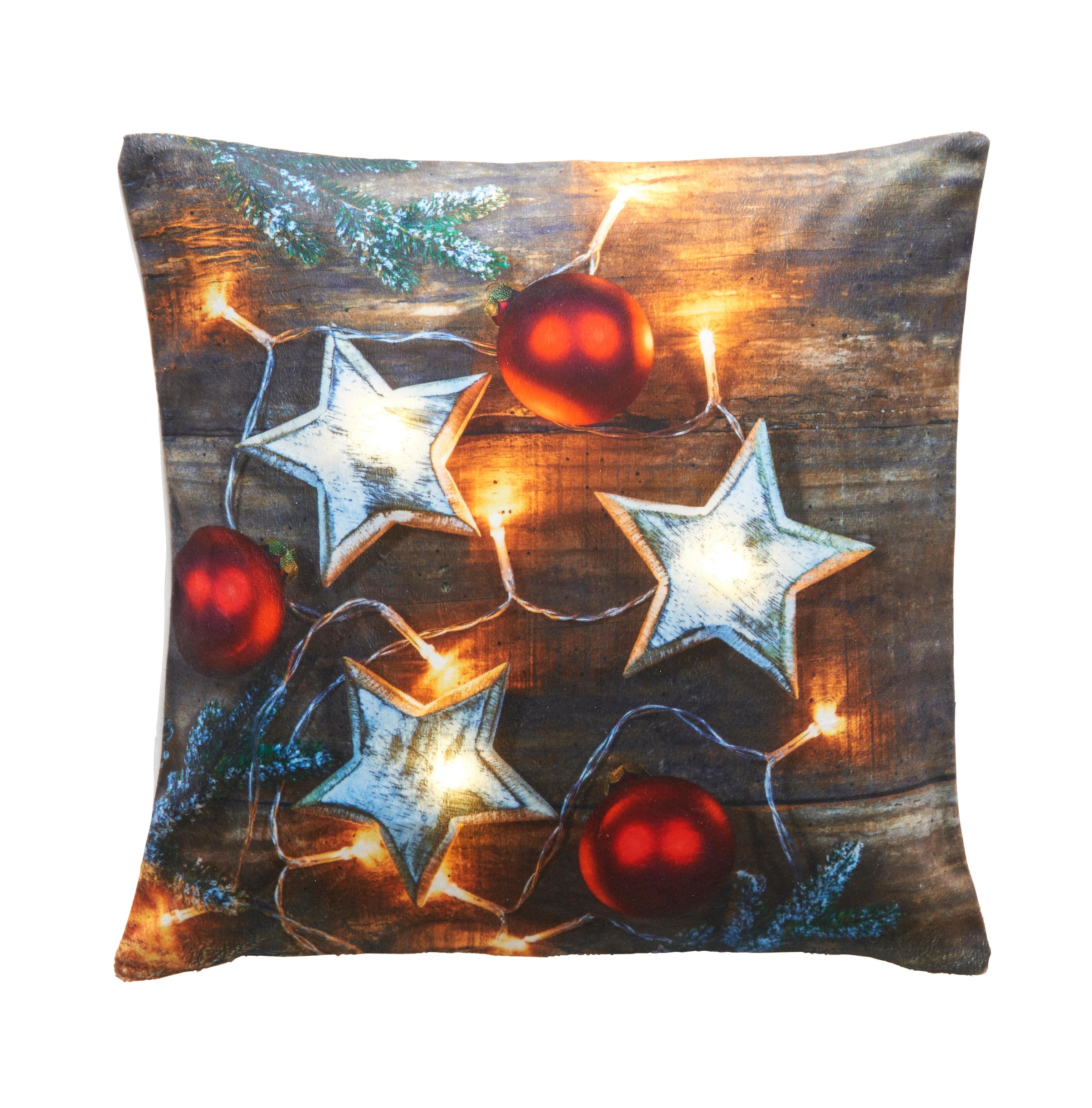 Image of my home Dekokissen »Sternzauber«, (1 St.), 40 x 40 cm, mit integrierter LED-Beleuchtung bei Ackermann Versand Schweiz