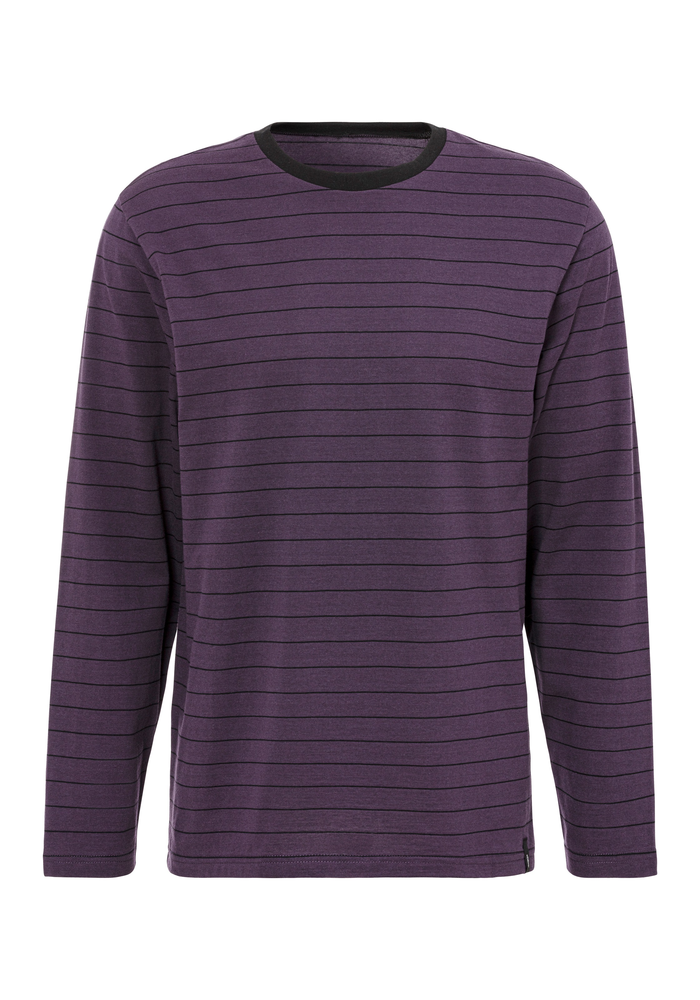 s.Oliver Pyjama 1 Stück, 2 cuis tlg., modisch gestreiftes Oberteil