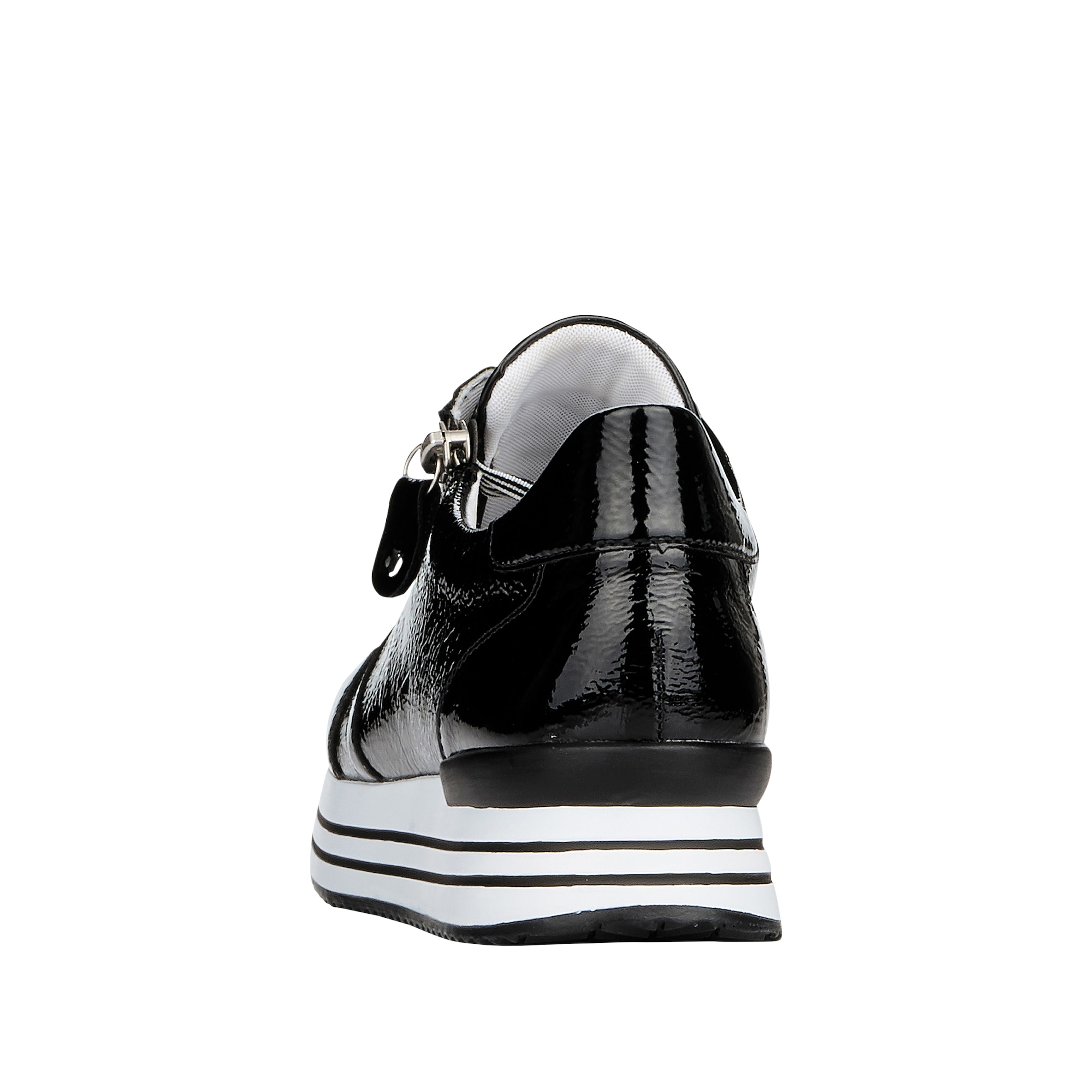 Remonte Plateausneaker  , Freizeitschuh, Halbschuh, Schnürschuh mit gepolstertem Schaftrand