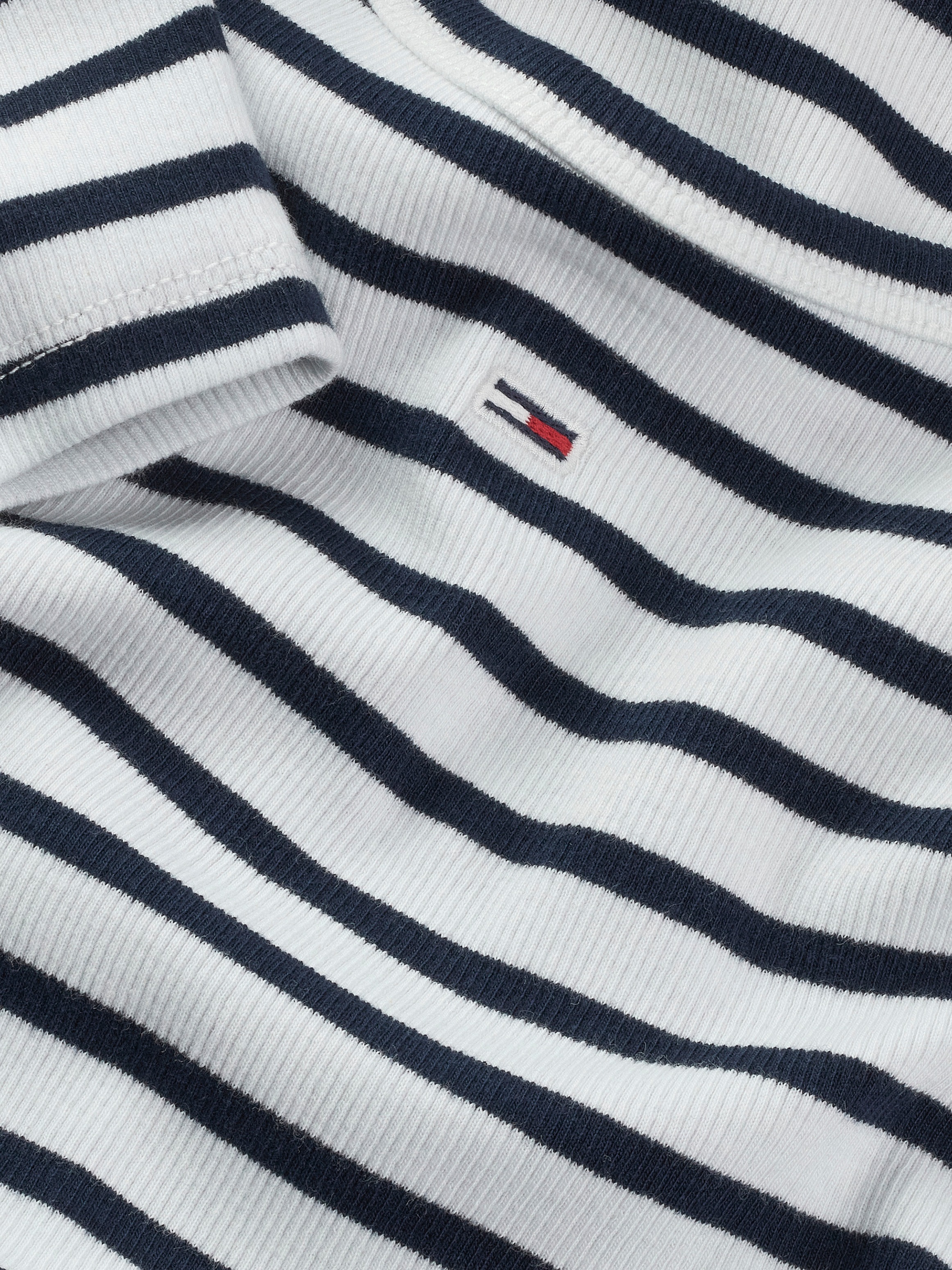Tommy Jeans Curve T-Shirt »Slim Essential Rib«, Grosse Grössen