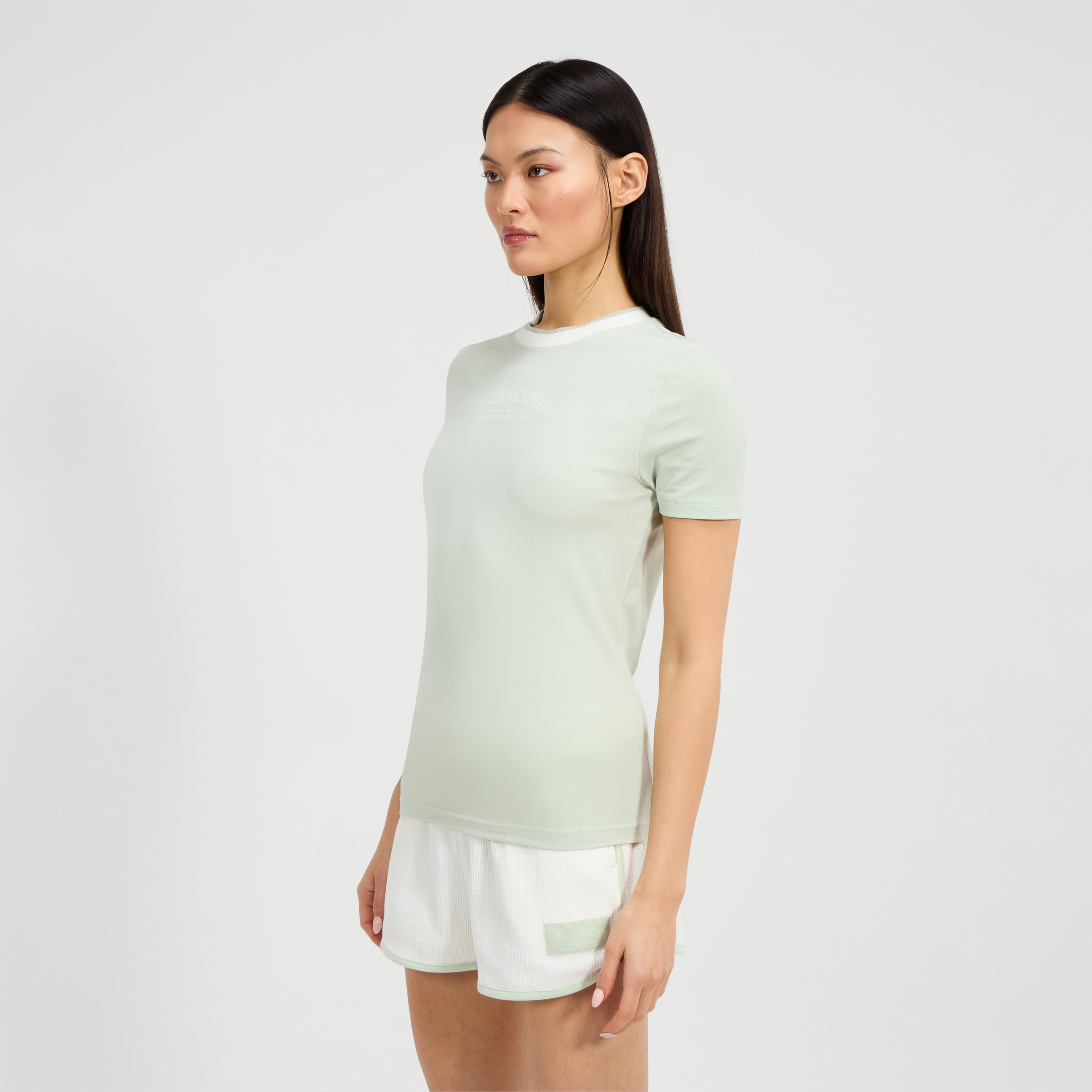 Image of Ellesse T-Shirt "LAUTER TEE" für Erwachsene, sportlicher Stil, aus Baumwolle und Elasthan
