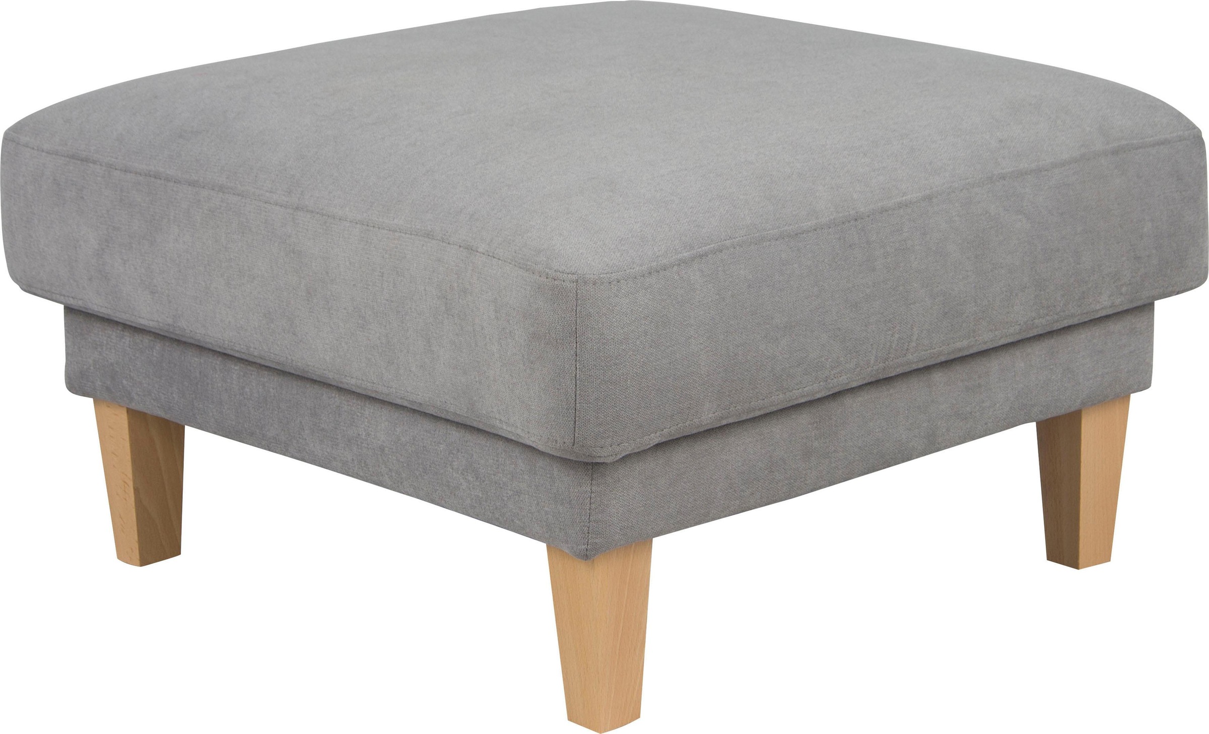 Home affaire Polsterhocker »TRIPLO passend zur Serie, Masse B/T/H: 82/72/46 cm«, mit Wellenunterfederung, in hochwertiger Verarbeitung