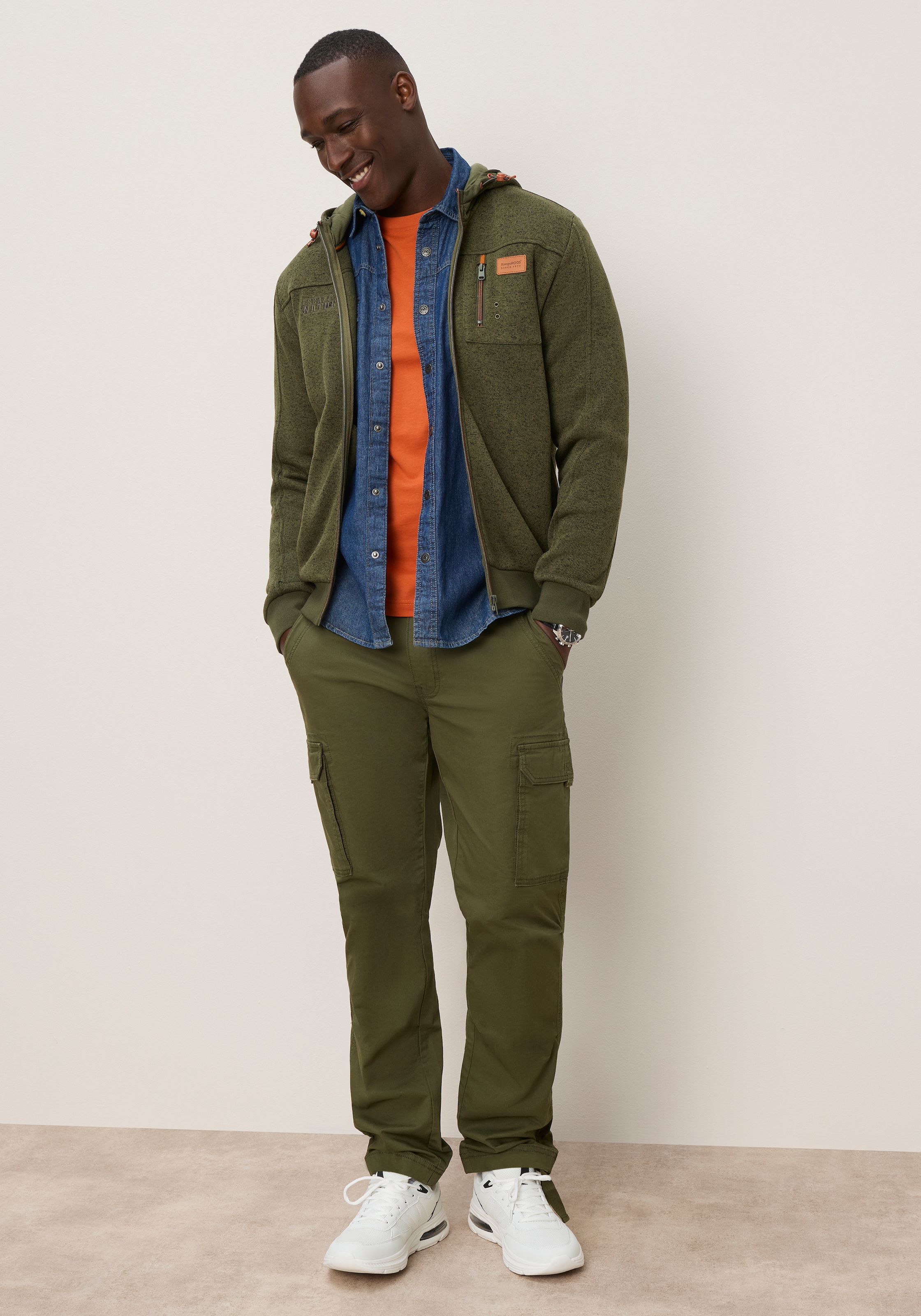 KangaROOS Veste en laine polaire avec capuche avec capuche