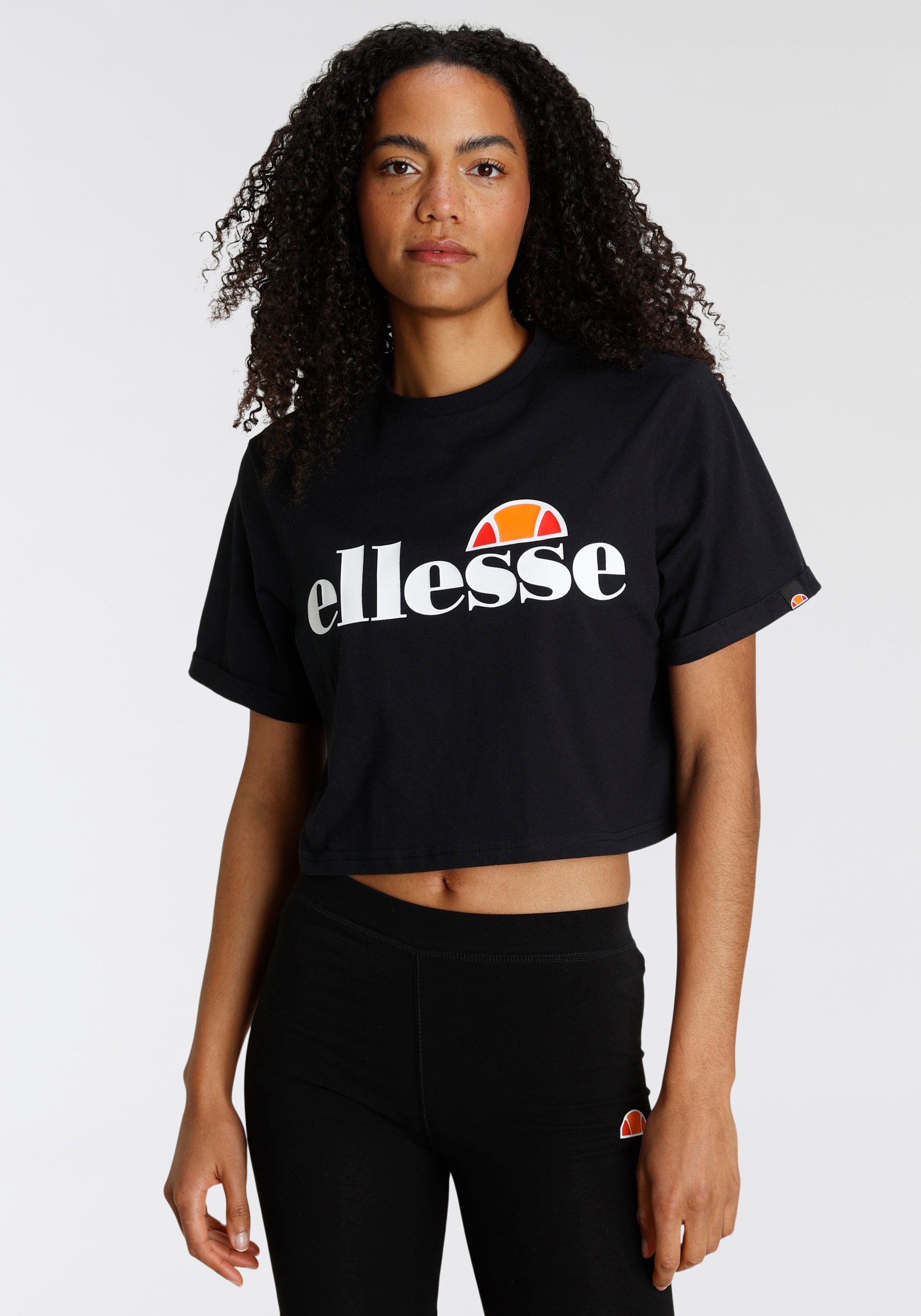 TEE« ♕ versandkostenfrei T-Shirt Ellesse kaufen CROPPED »ALBERTA