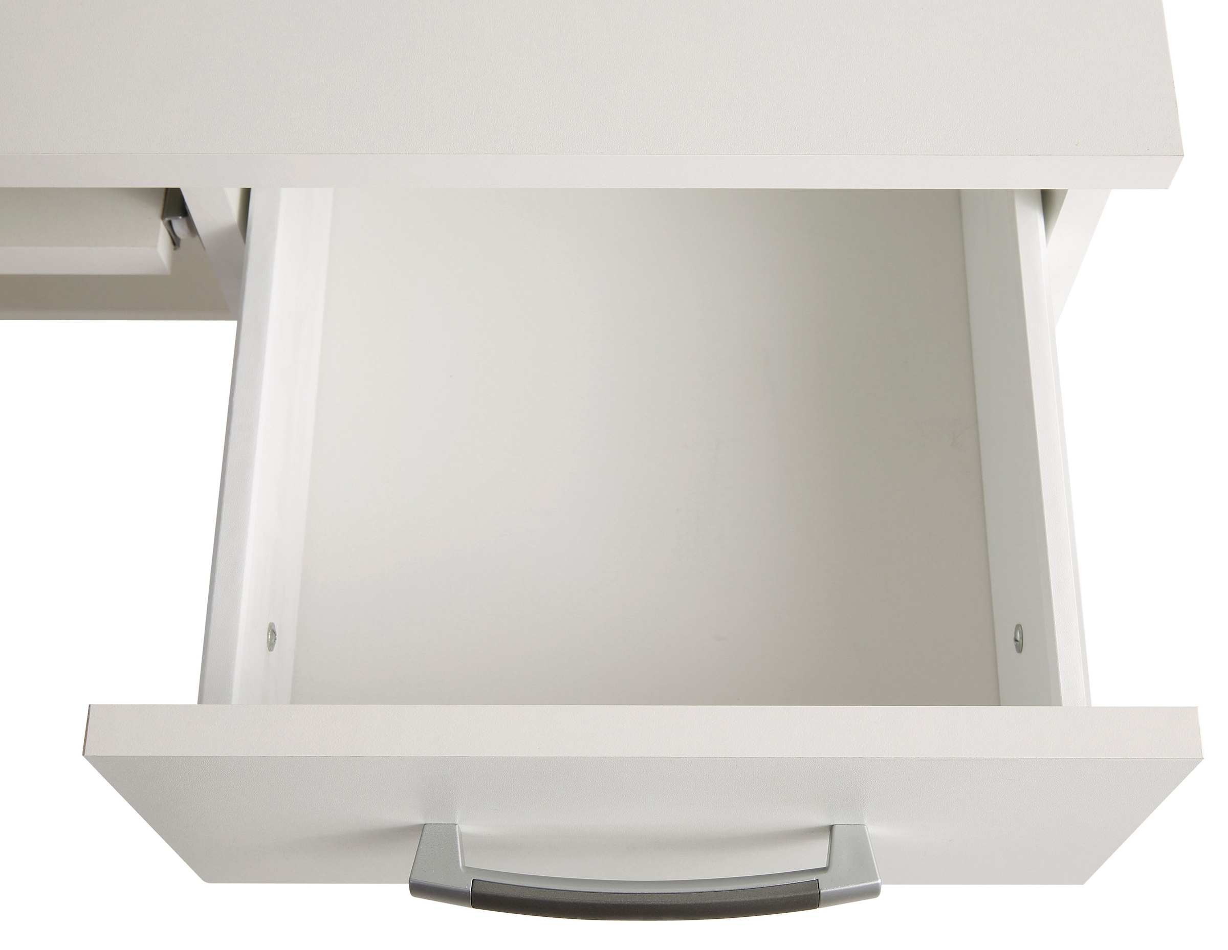 VOGL Möbelfabrik Bureau »Tim mit seitlich offenen Fächern & Tastaturauszug,« Druckerablage, 1 Schublade, Breite 138 cm, Made in Germany