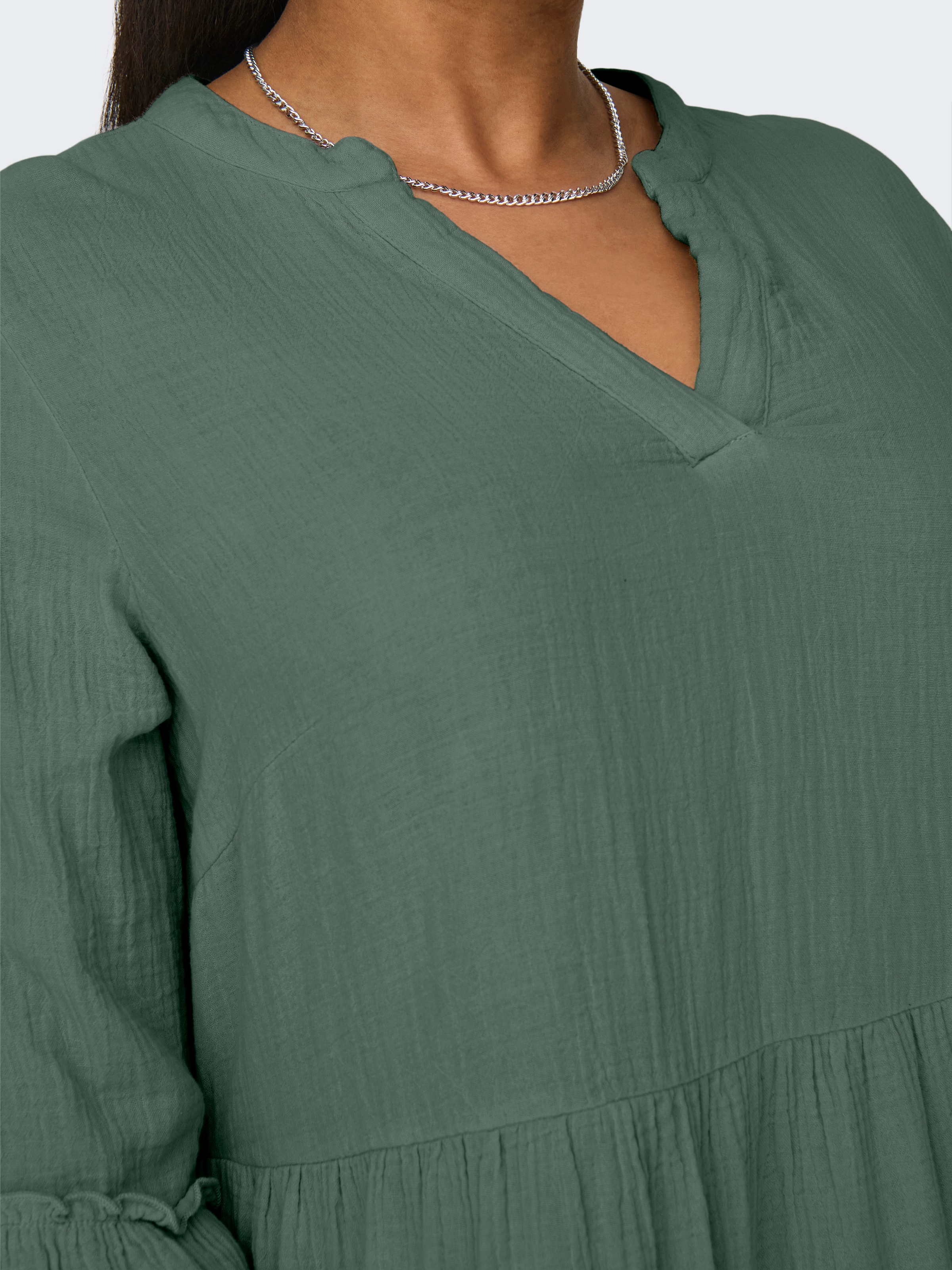 ONLY CARMAKOMA Robe tunique »CARTHYRA LIFE PEPLUM DRESS WVN« Sommerkleid