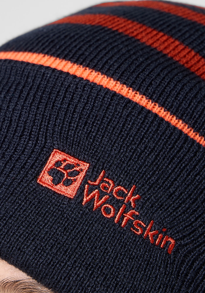 Jack Wolfskin Beanie »STRIPY KNIT BEANIE K«