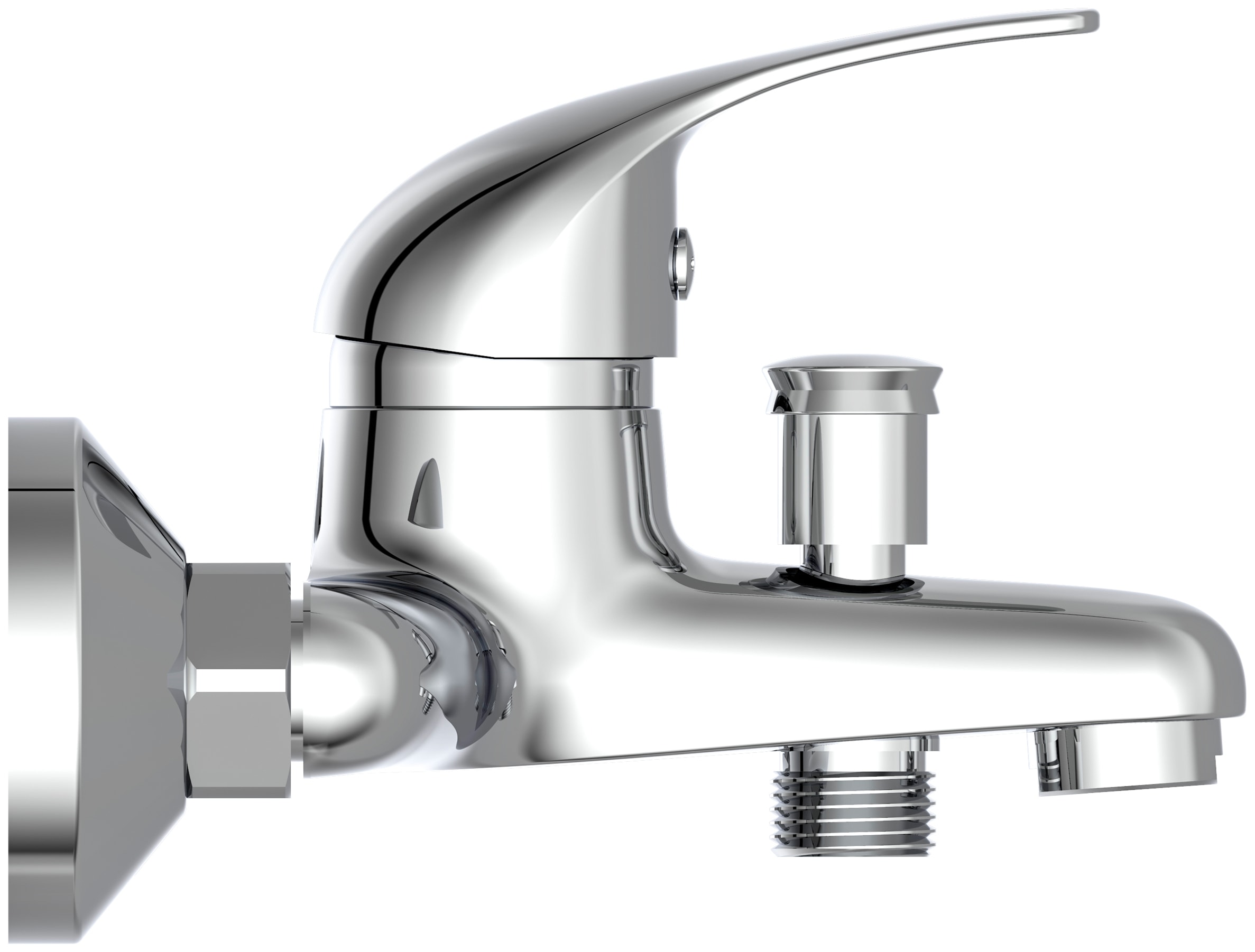 Schütte Robinetterie de baignoire »ATHOS PLUS« Cartouche silencieuse, buse mélangeuse de marque, raccord douche 1/2''