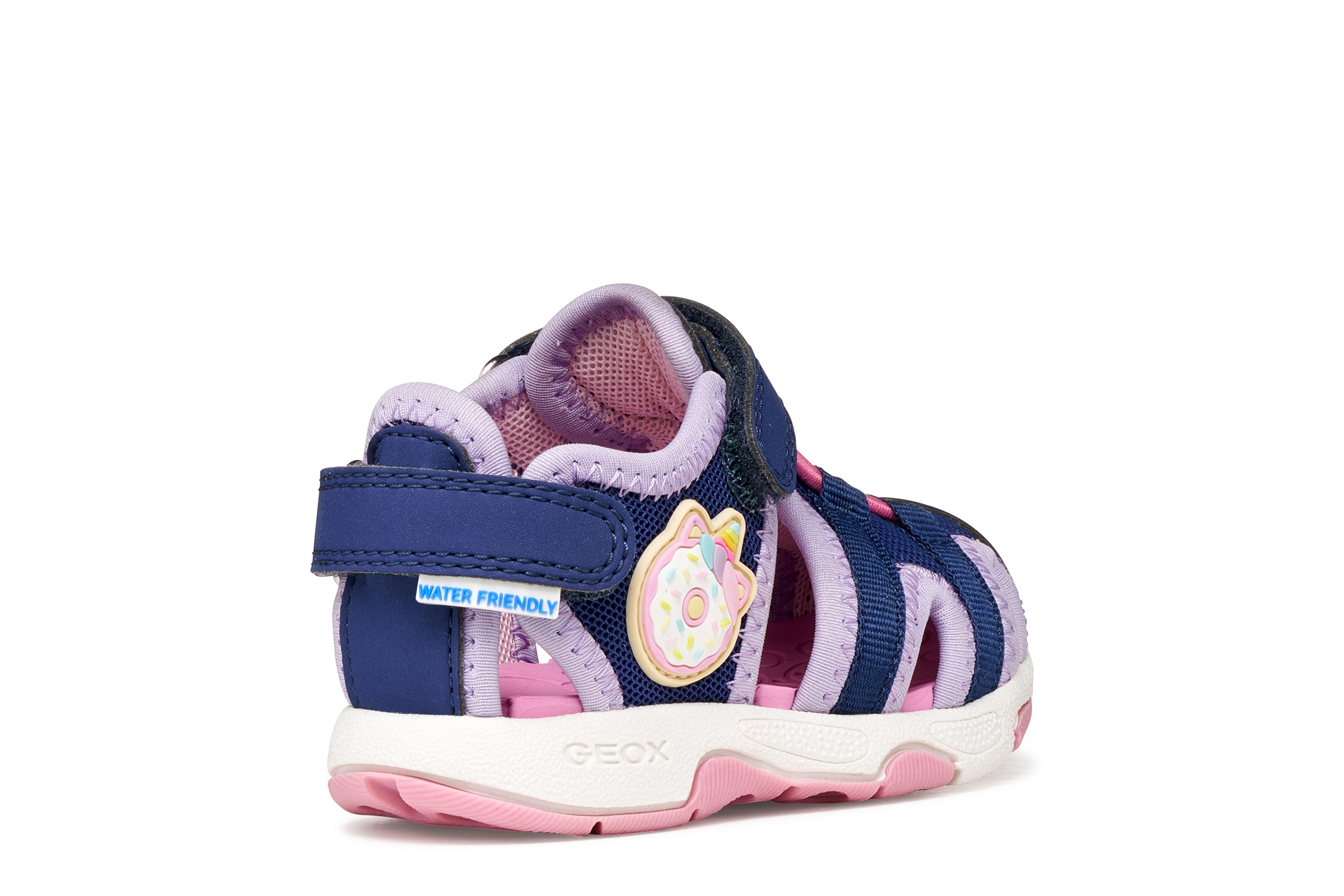 Geox Chaussures de marche »B SANDAL MULTY GIRL«  chaussure bébé, chaussure d'été, chaussure à scratch, gabarit de taille à télécharger
