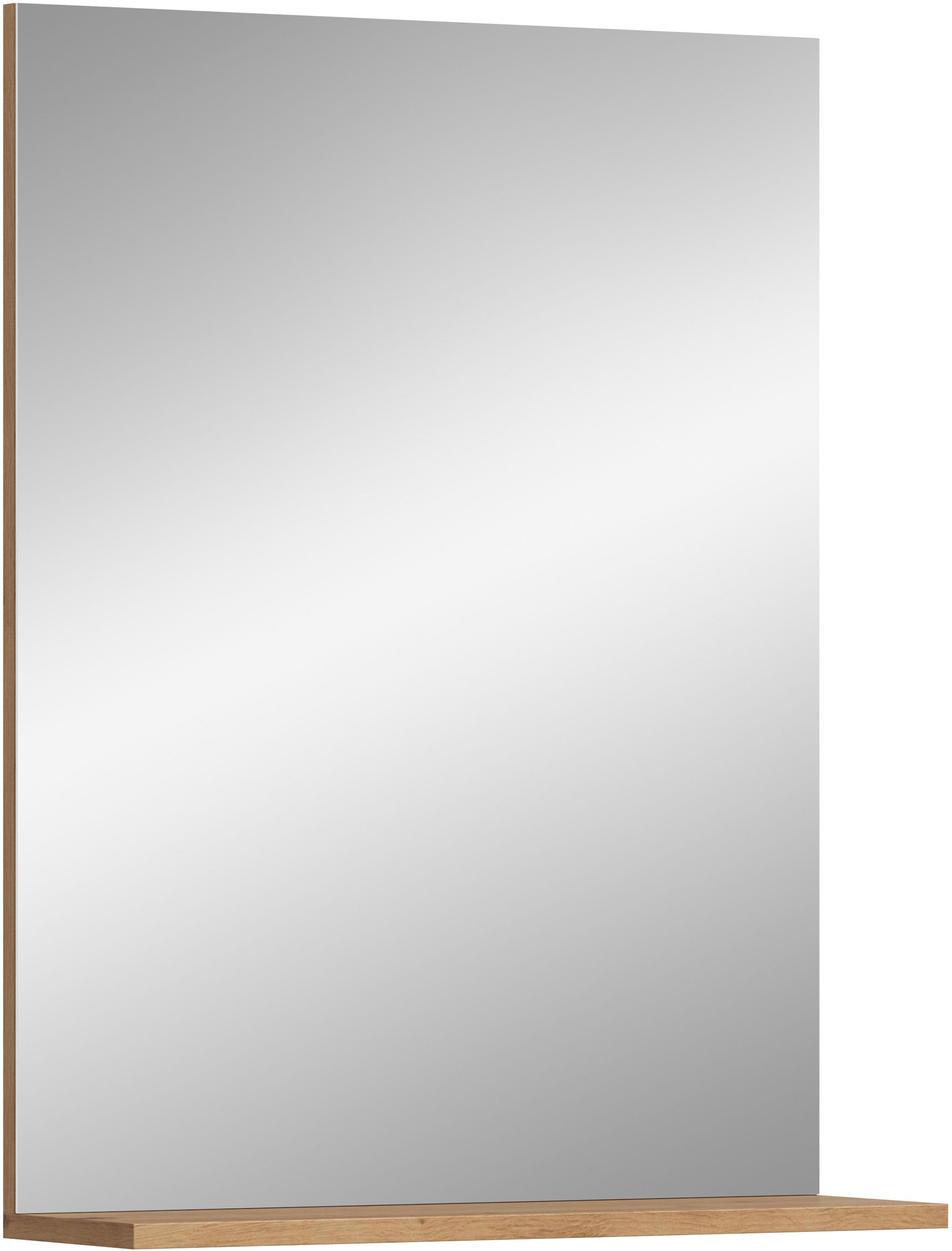 Image of welltime Badspiegel "SIENA, Breite 60cm, 1 Ablageboden, hochwertiges Spiegelglas" in verschiedenen Farben erhältlich, Badmöbel, Spiegel, Badezimmer