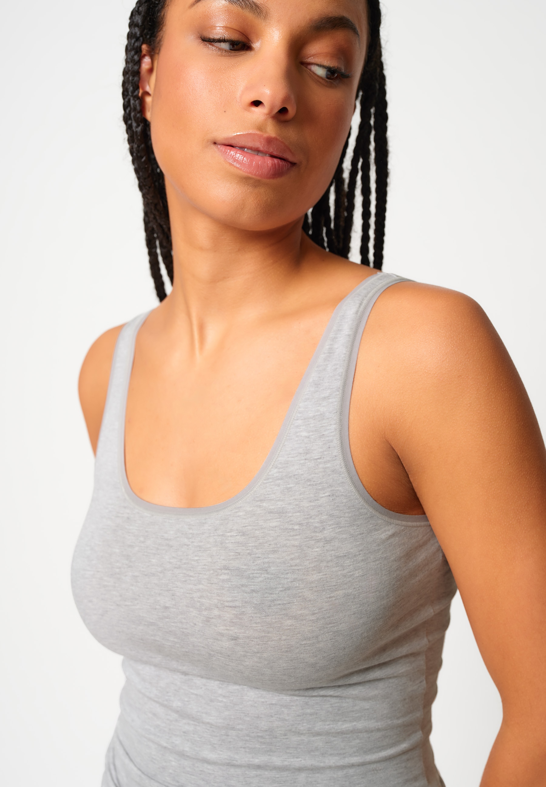 Skiny Sous-chemise »Cotton Advantage« 2er Pack,  bequem, weich, basic, eng, Baumwollmix