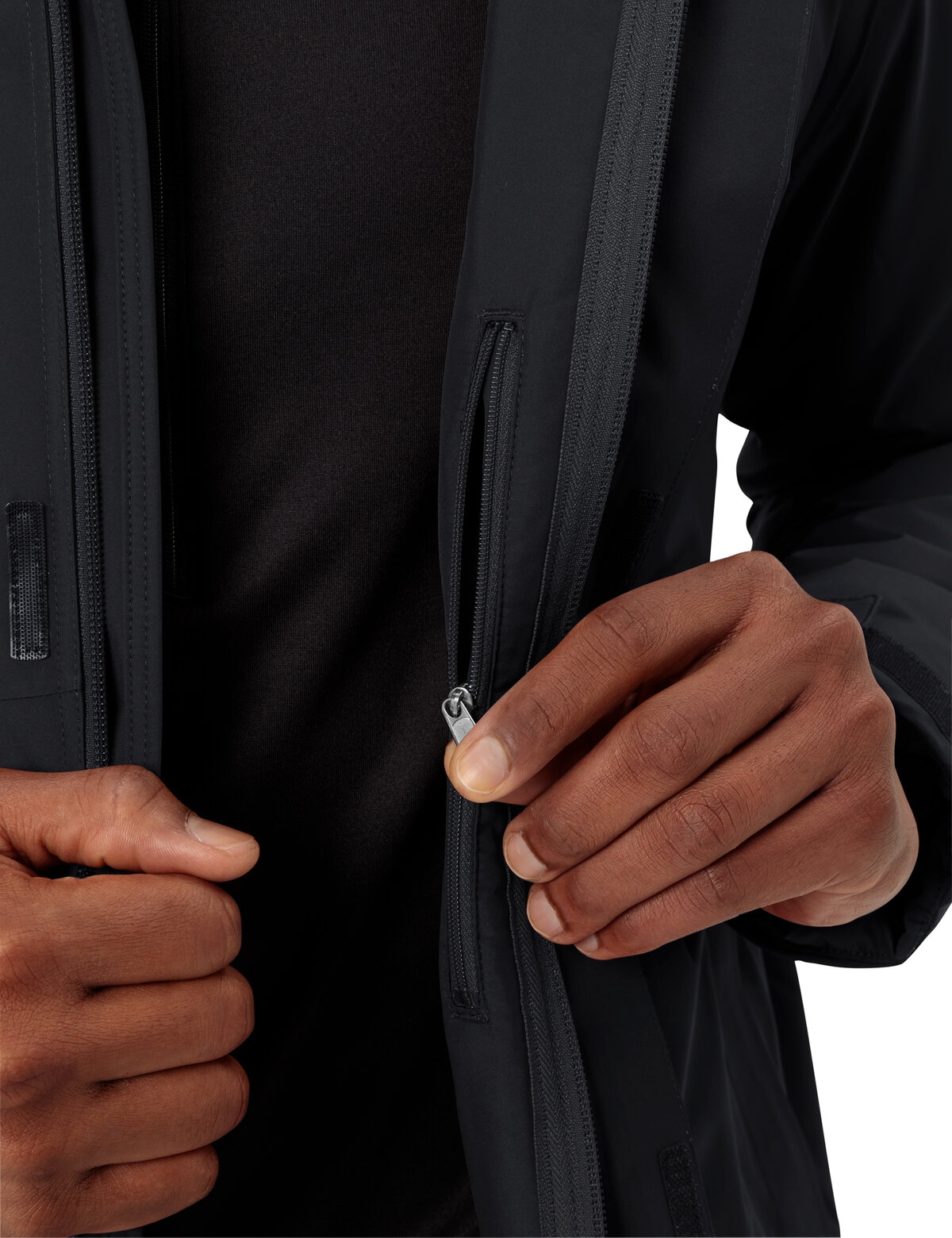 VAUDE Funktionsjacke »MEN'S ROSEMOOR PADDED JACKET II« 1 Stk. tlg. mit Kapuze