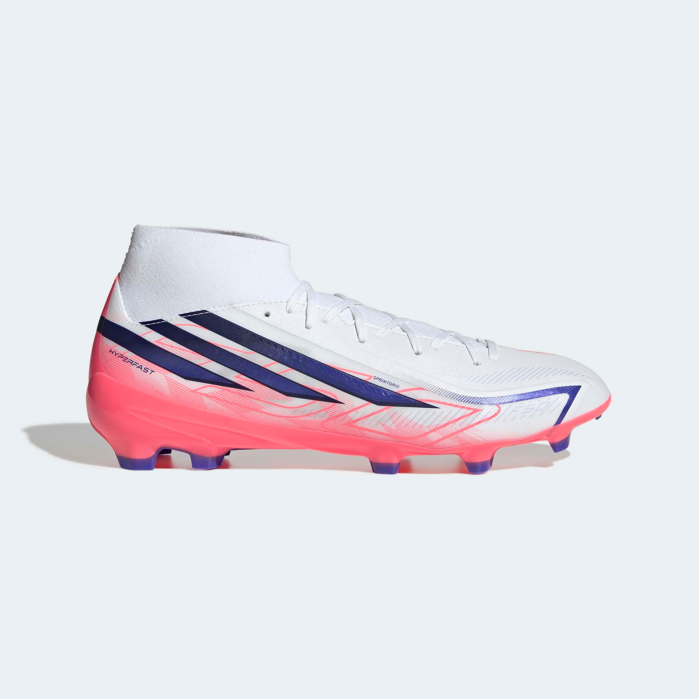 adidas Performance Chaussure de football »F50 HYPERFAST LEAGUE , MITTELHOCH, FESTE BÖDEN«  pour gazon et sols durs, utilisé lors de la Coupe du Monde 2026