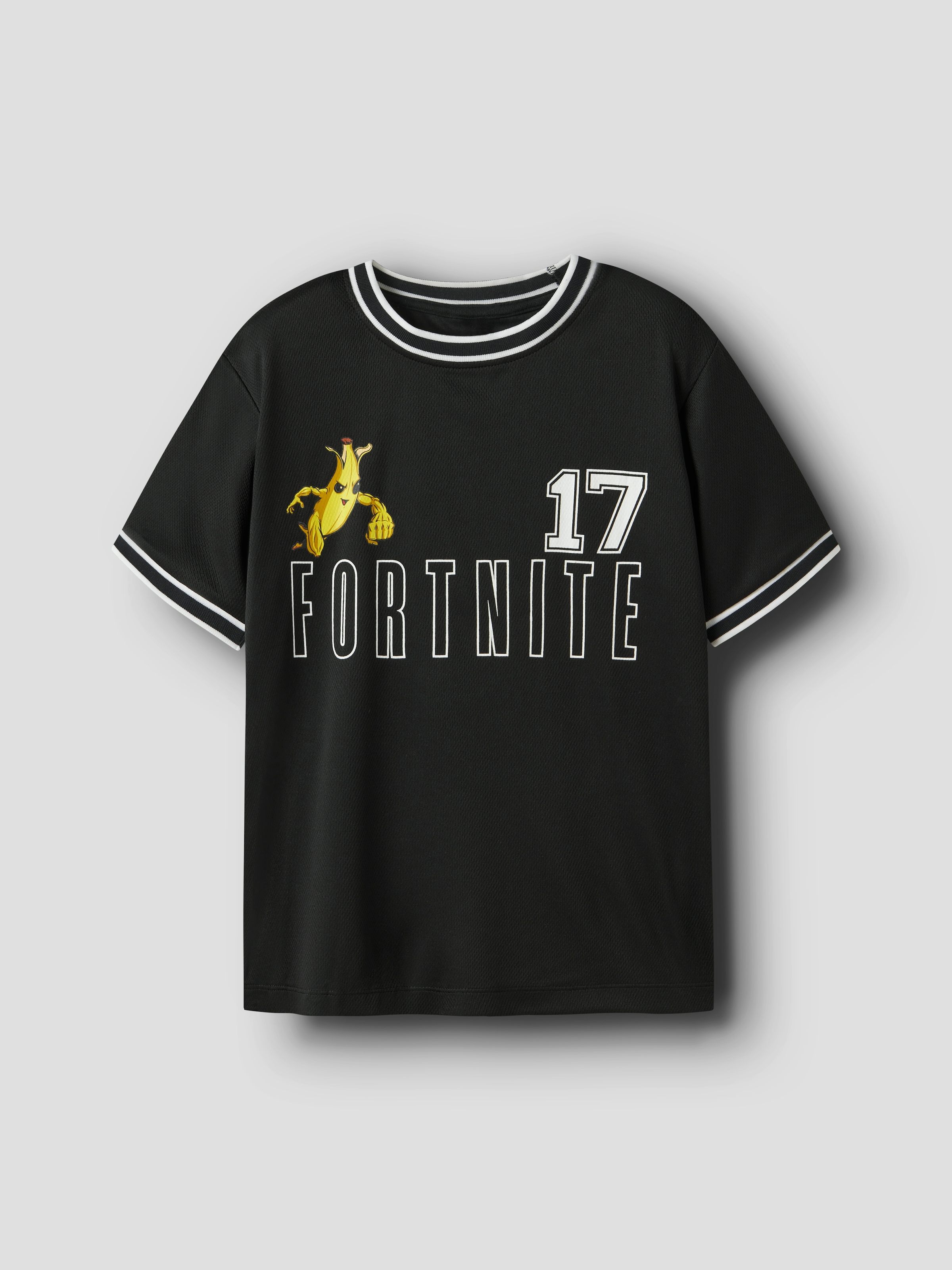 Name It T-shirt »NKMALISHER FORTNITE SS NREG POLY TOP BFU« Kunstfaser, Mesh Material, locker geschnitten